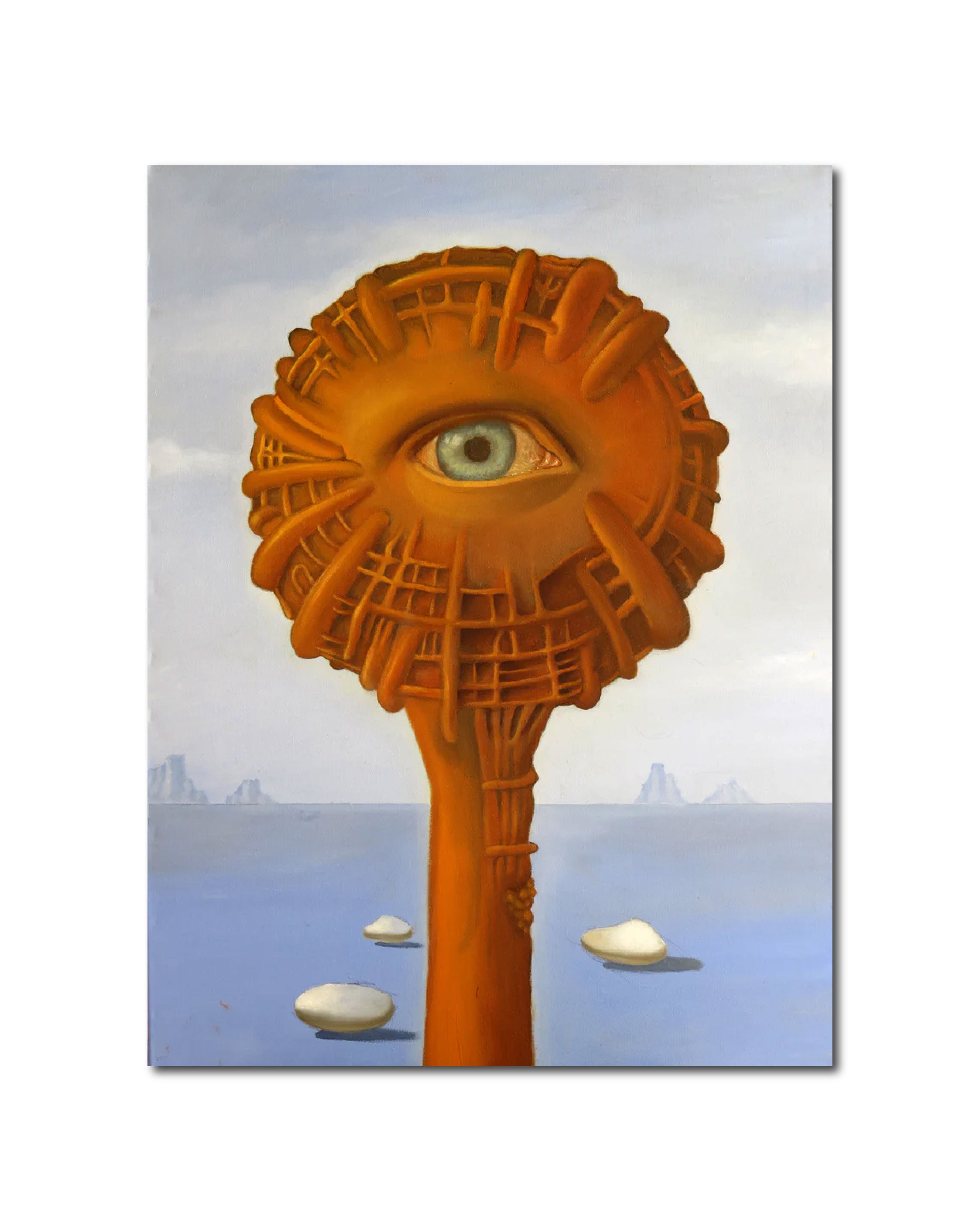 Painting Surrealism 'MORAL EYE' Ruben Cukier