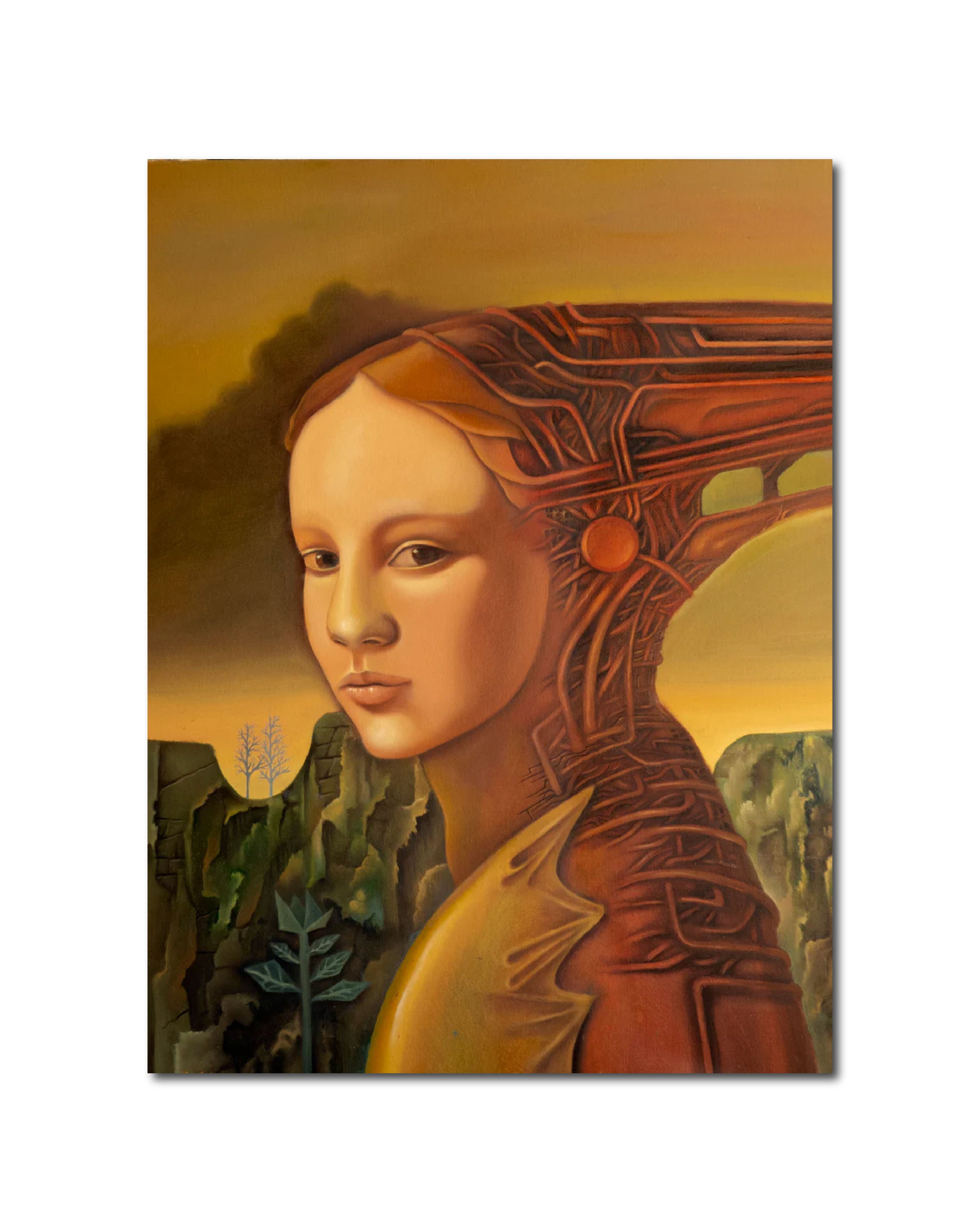 Painting Surrealism 'ELCHE' Ruben Cukier