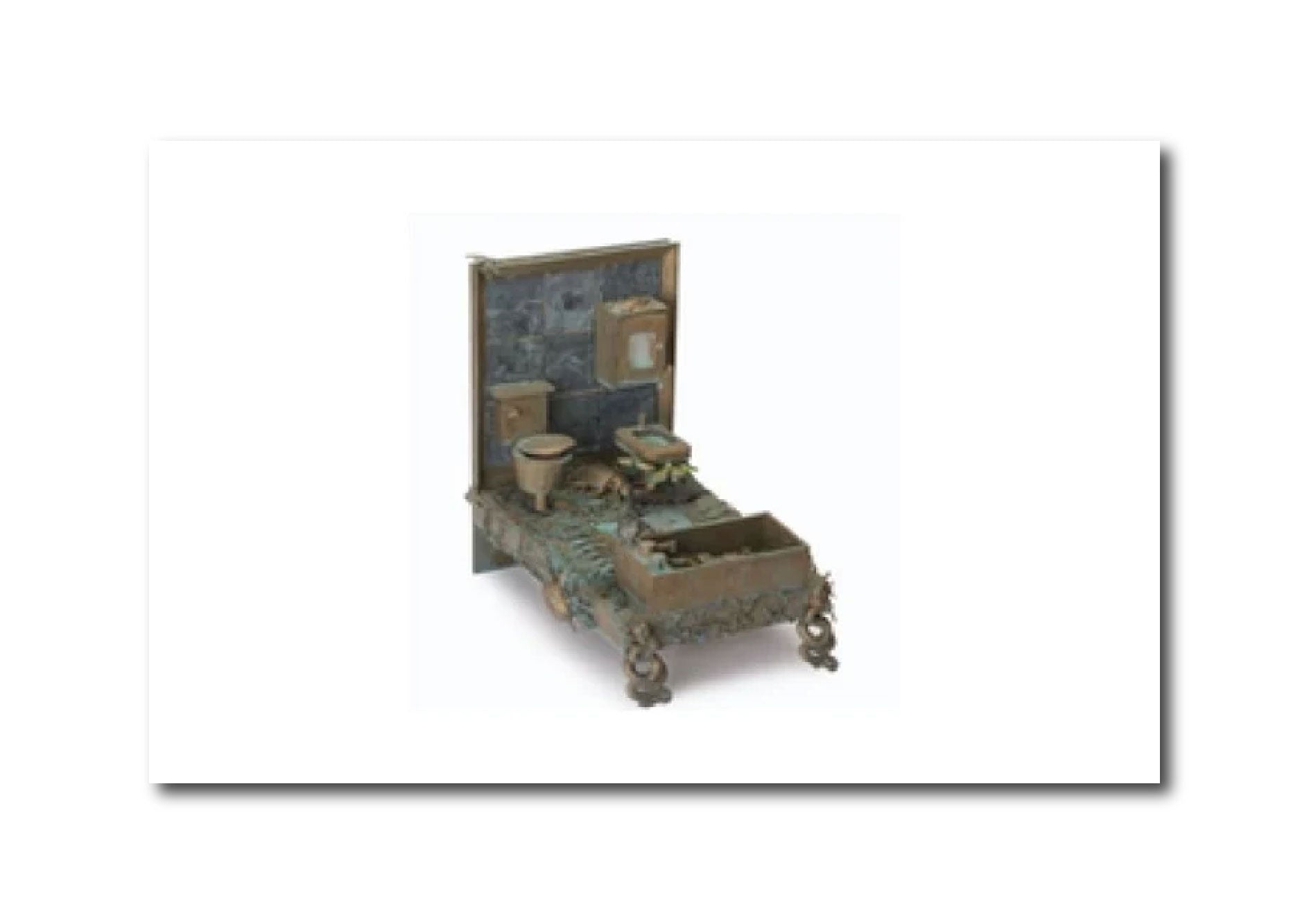 Bronze 'BED, BATH AND BEYOND' Leah Poller