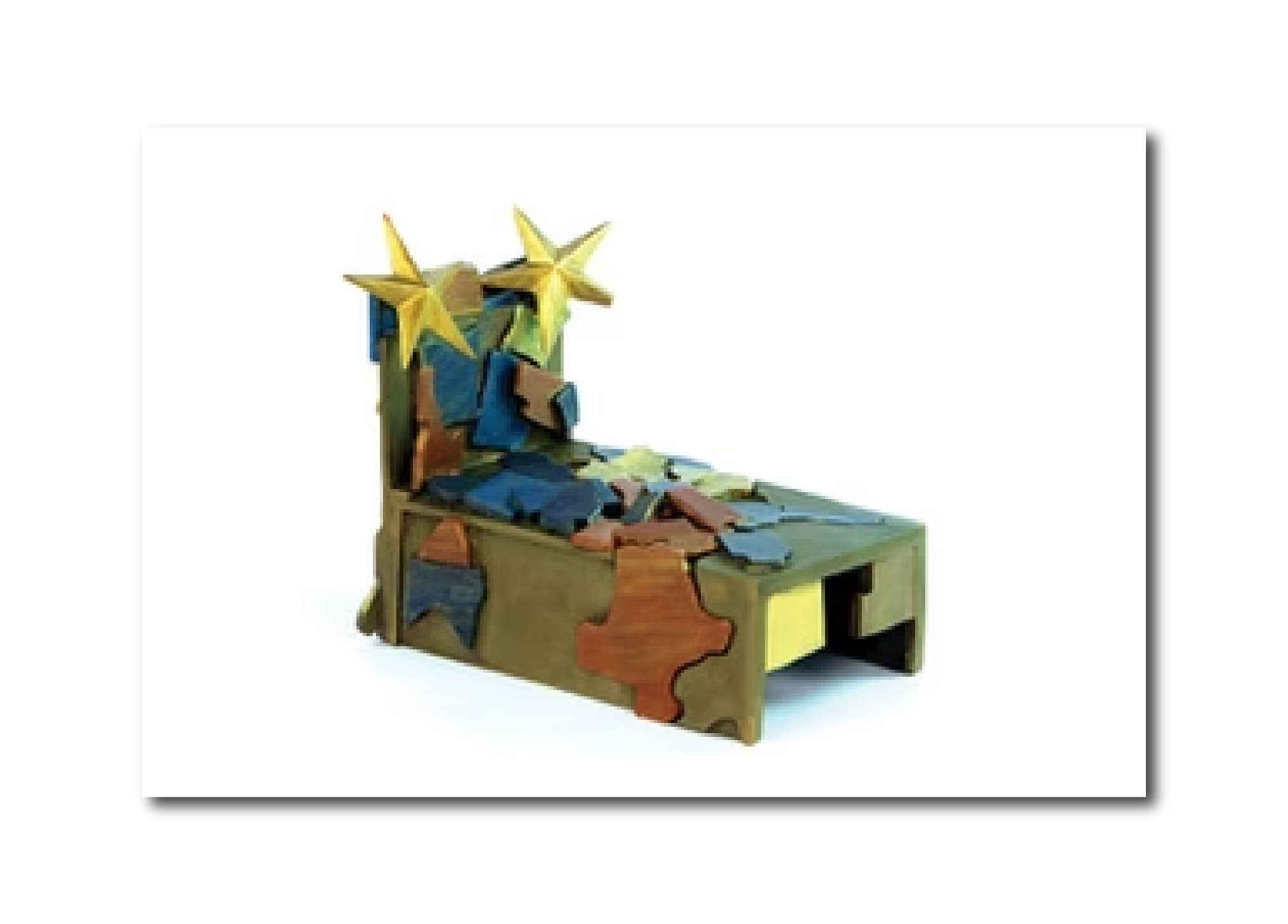 Bronze 'BED OF STATE' Leah Poller