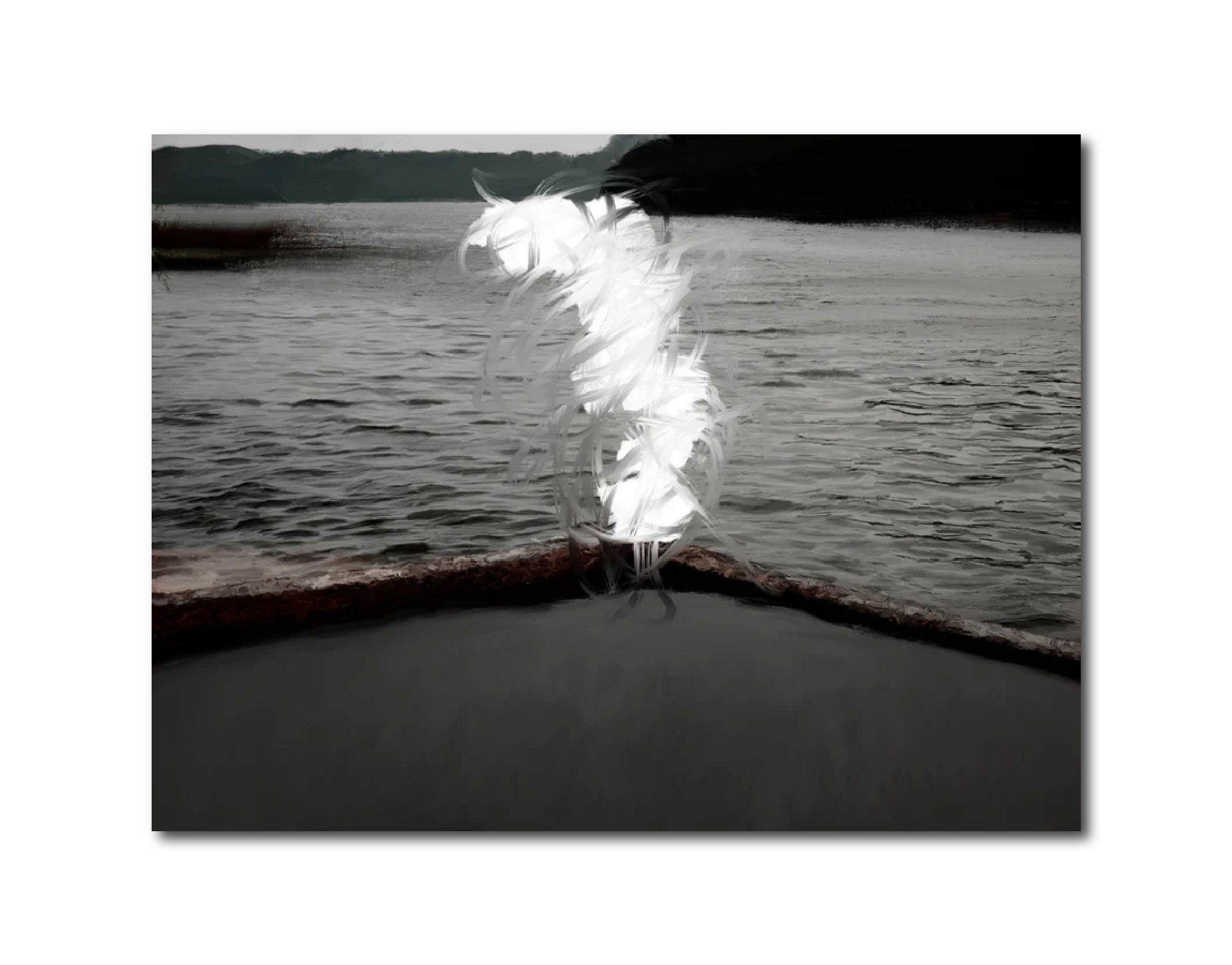 Digital Painting 'THE EVER-CHANGING TIDES OF TIME SHAPE THE VAST EXPANSE.' NO.01 Li Zheng