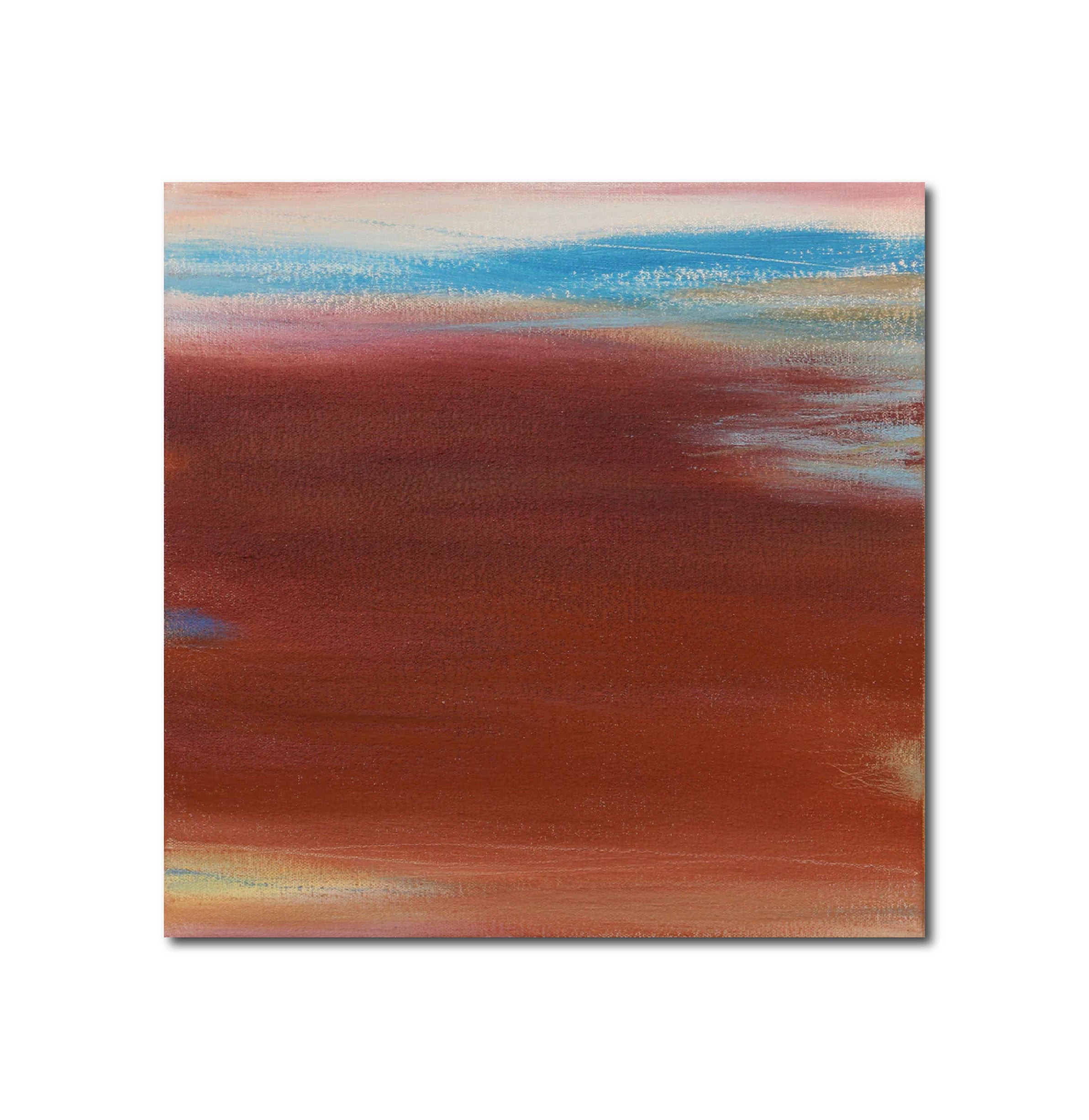 Abstract Oil 'WAVES' oil on canvas Robert Melzmuf