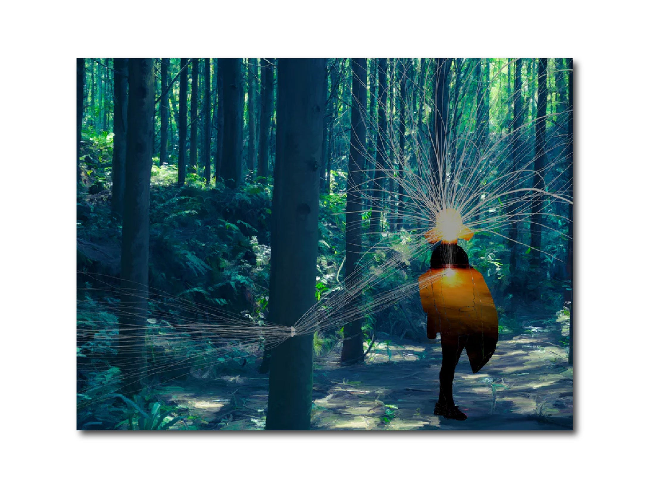 Digital Painting 'THE INNATE WISDOM OF NATURE.' NO.01 Li Zheng