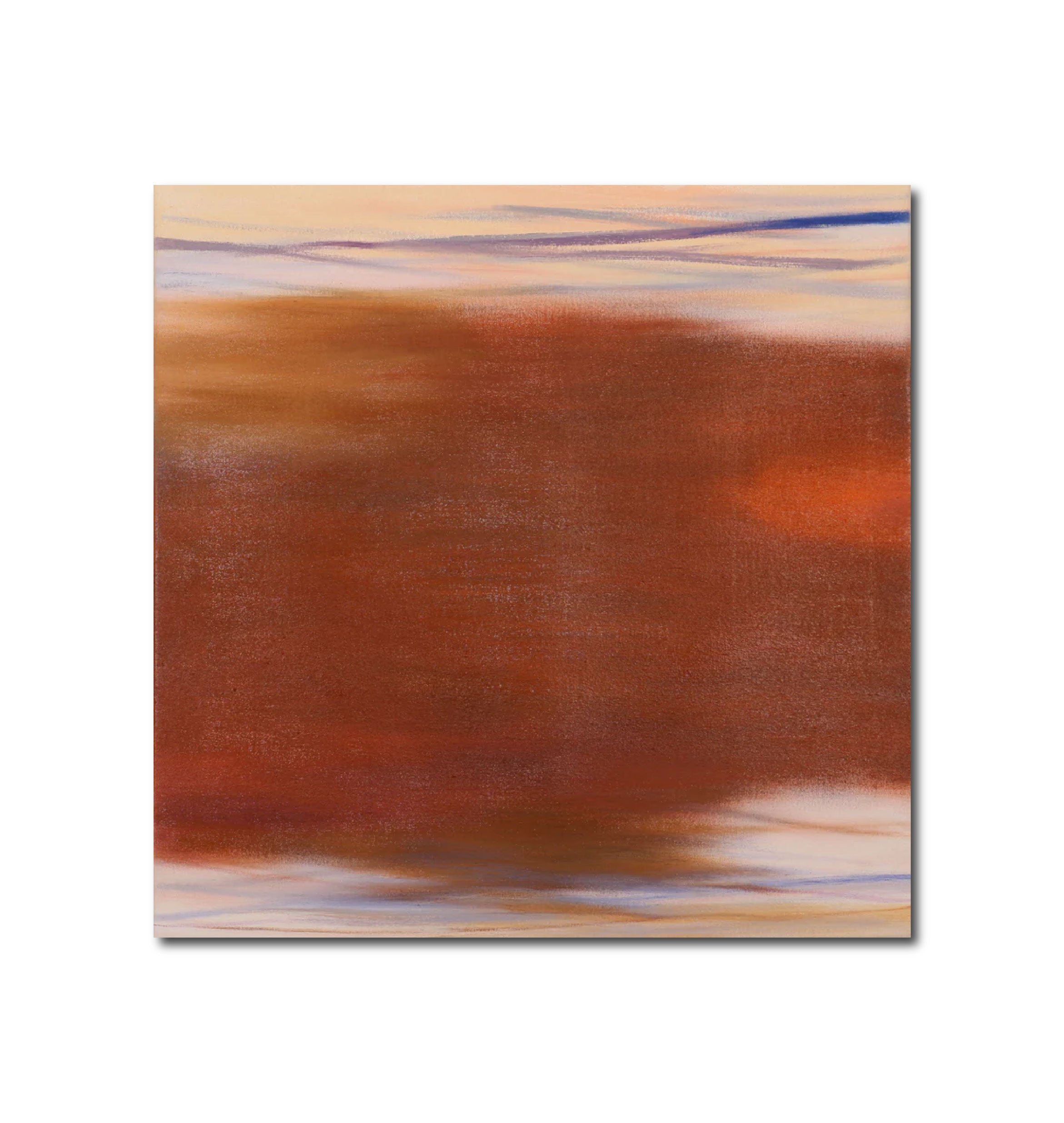 Abstract Oil 'WAVES' oil on canvas Robert Melzmuf