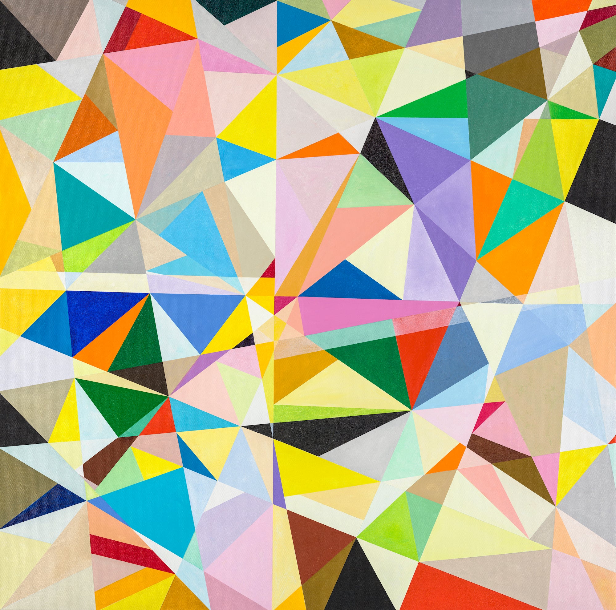 'DELTA' - Fine Giclee Signed Limited Edition Print from Original Liquitex Painting on Canvas Adams, Ronald Harry
