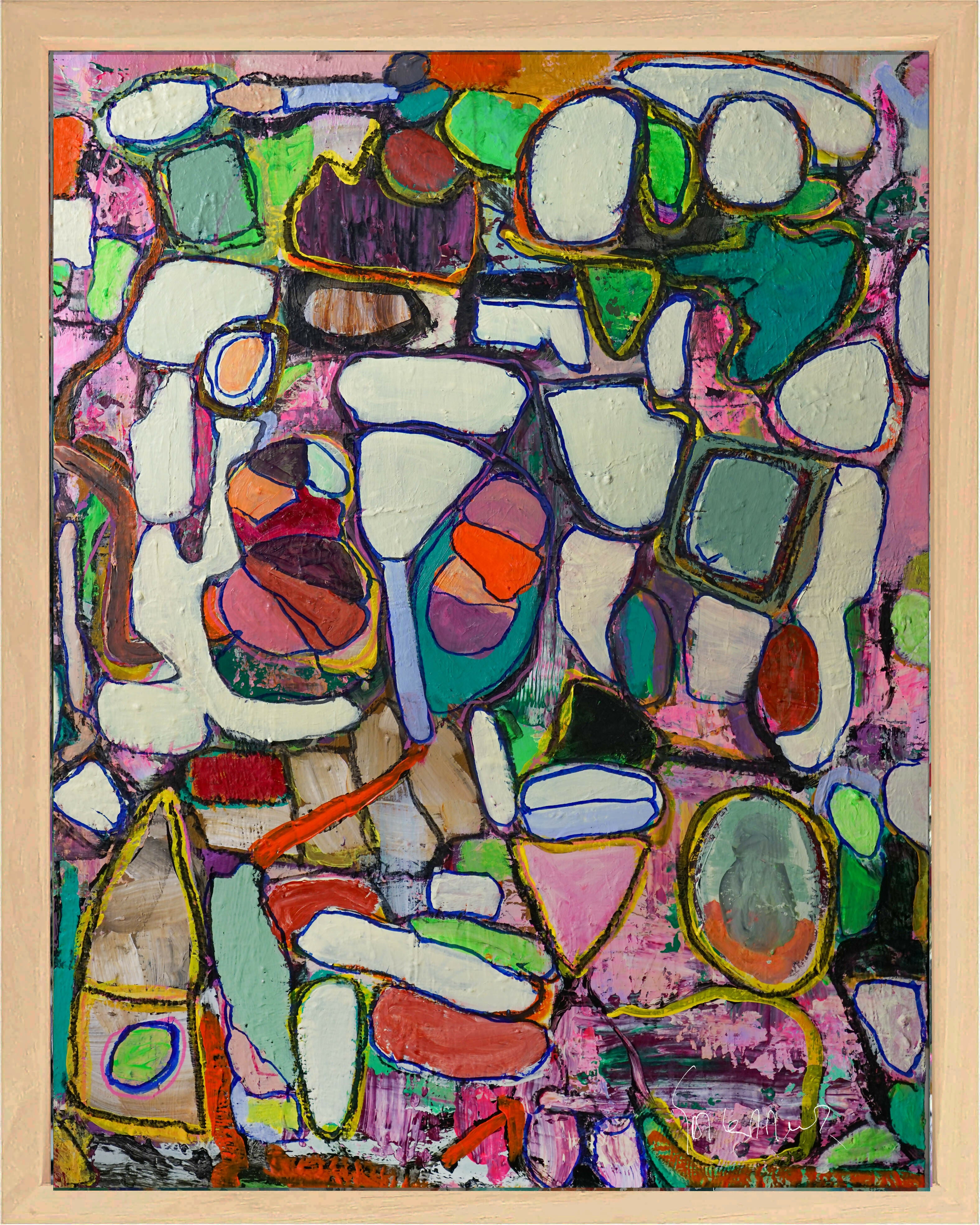 Abstract Acrylic Art Contemporary Adapted culture 307 Geert Lemmers