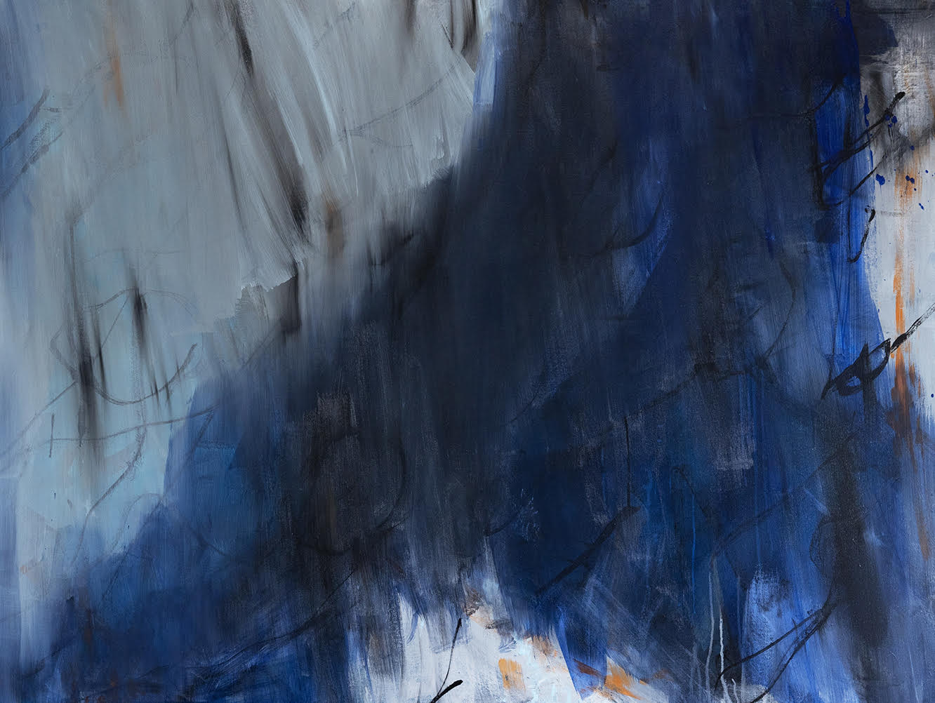 Abstract Acrylic Contemporary Painting 'GETAWAY DRIVER' - Mixed Media on Canvas Eddie McClure