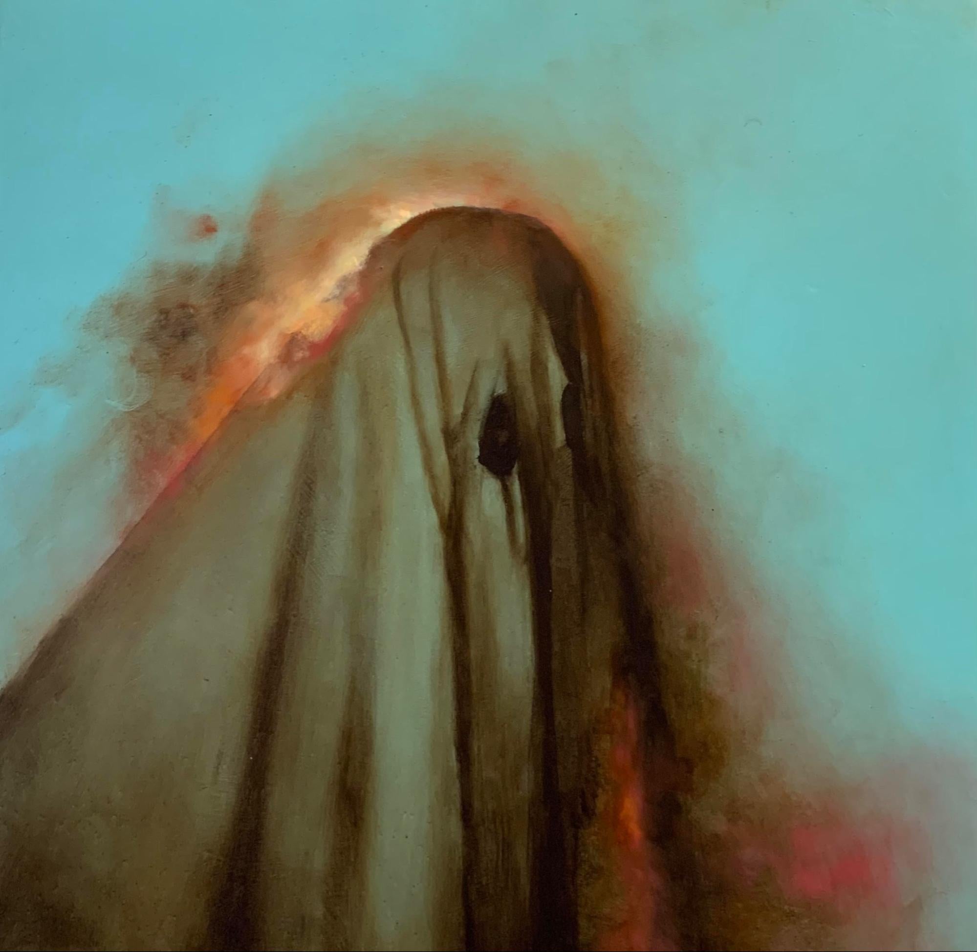 Expressionist Figurative Oil Painting 'FORGIVENESS' - Oil on Panel Michael Prettyman