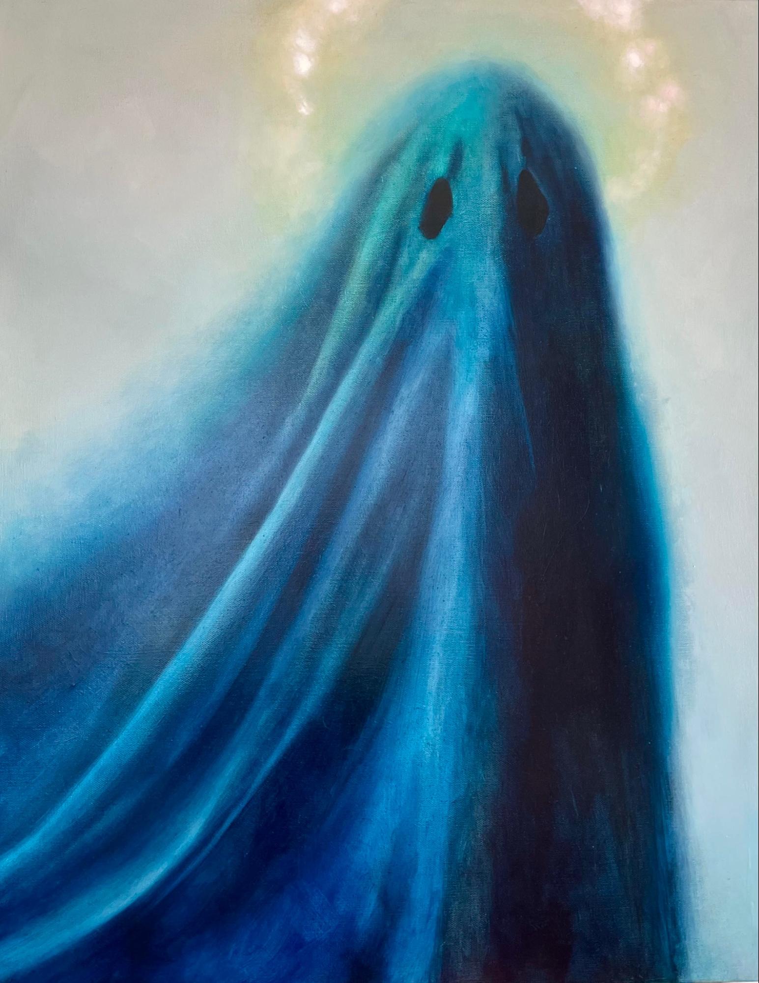 Expressionist Figurative Oil Painting 'ST. ANGER' - Oil on Canvas Michael Prettyman