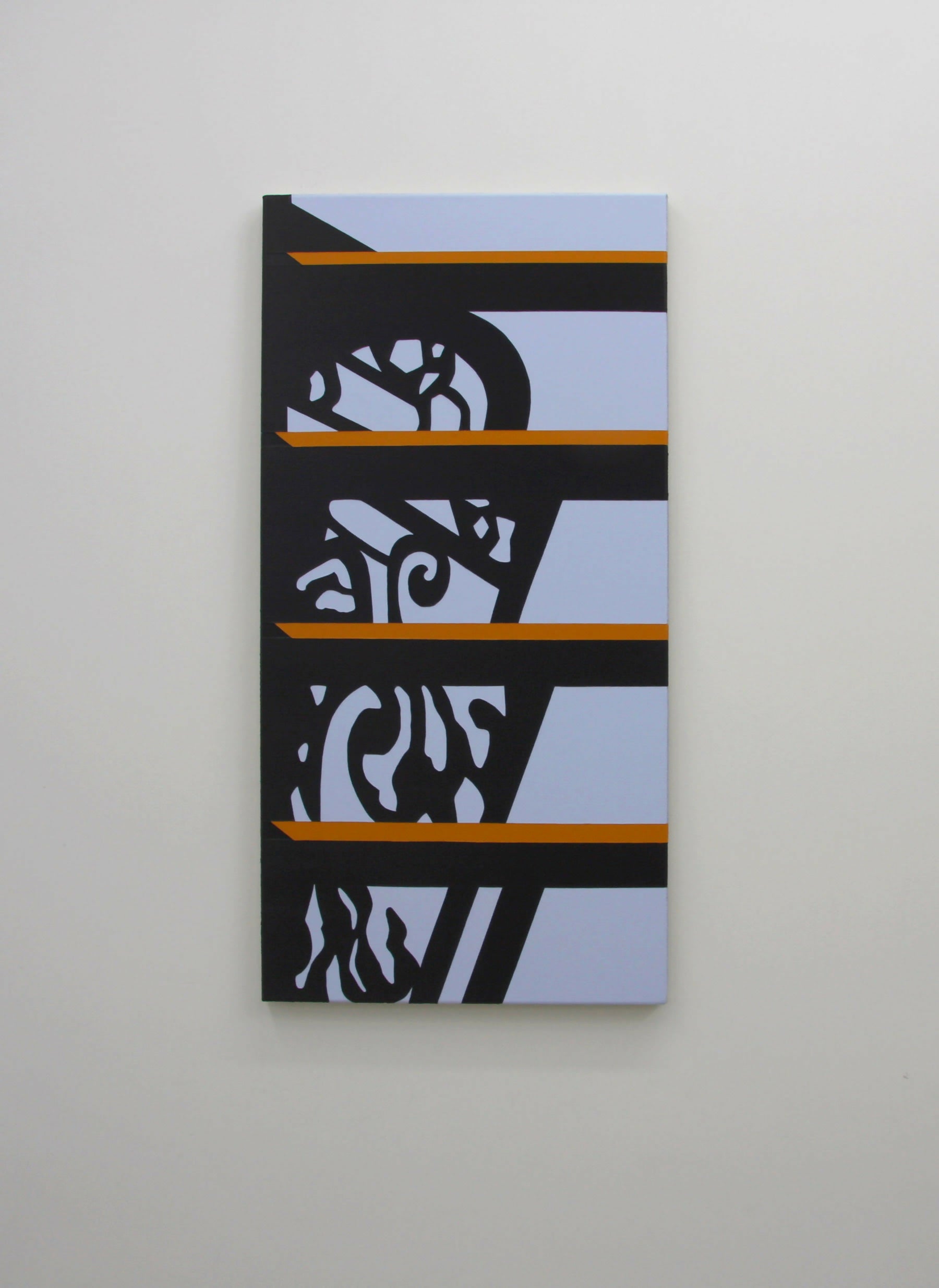 Acrylic 'BANNISTER' - Acrylic on Linen Katherine Lubar