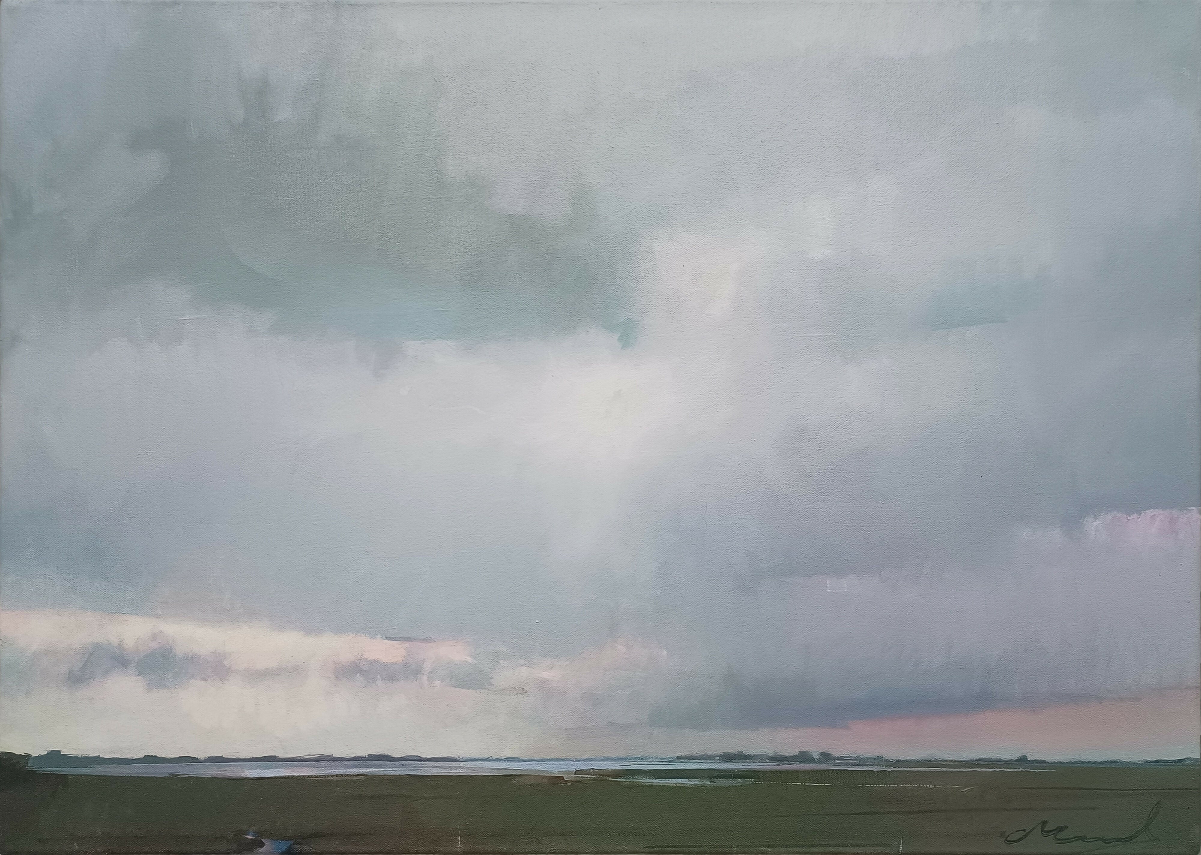 Art Landscape Oil Painting Seascape Towards the Sea Chris Macauley