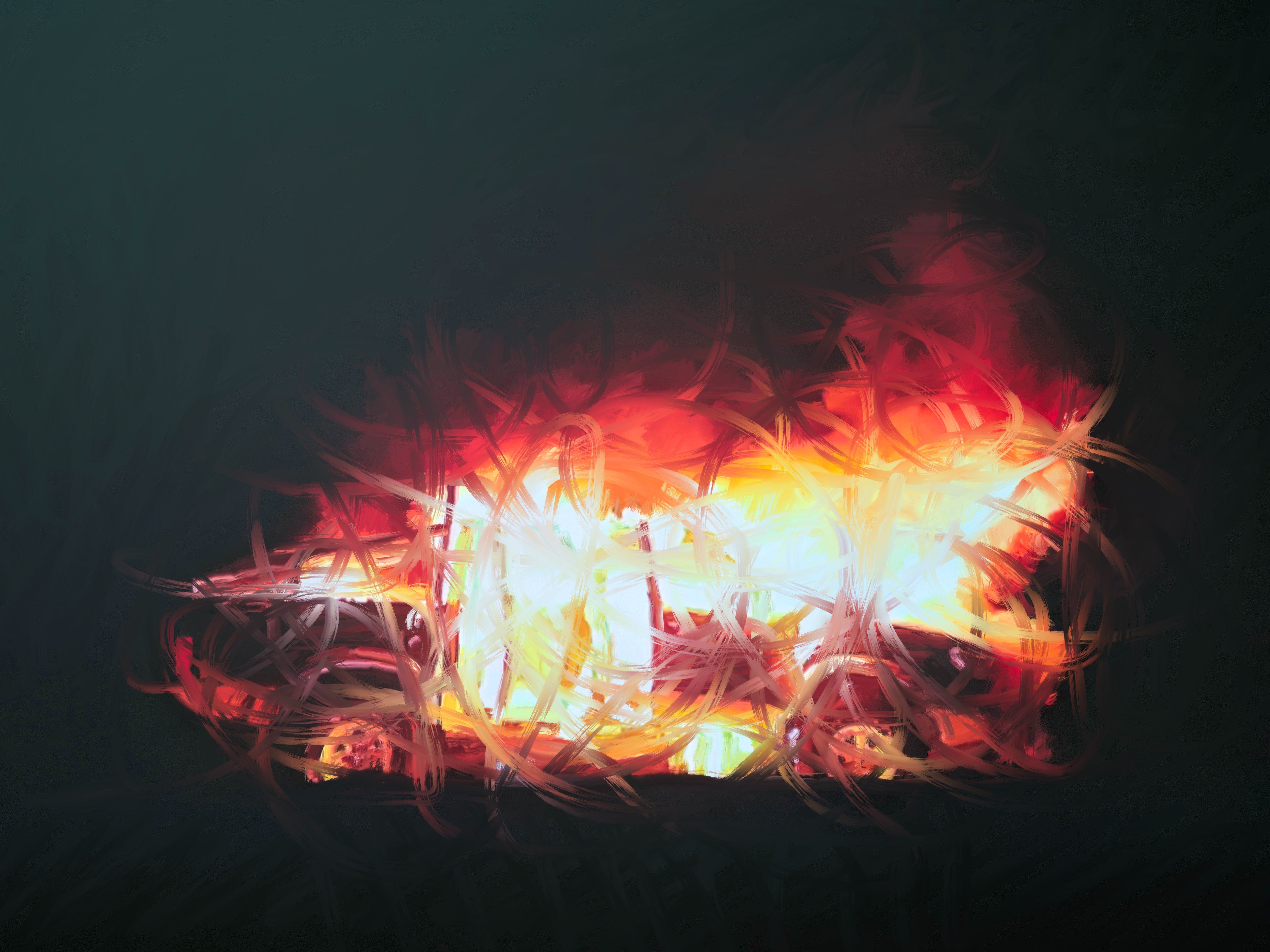 Digital Painting 'SCALDING' NO.03 Li Zheng