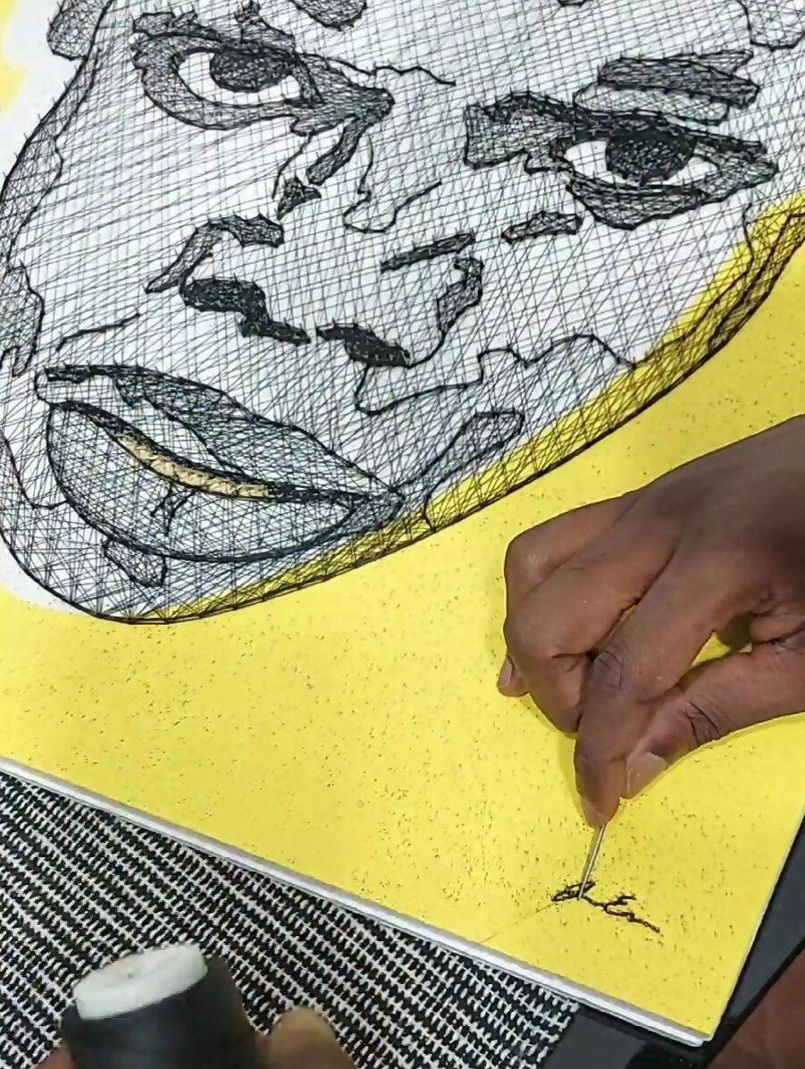 Figurative Mixed Media Suri Swag IV Jaymes Earl Gallery