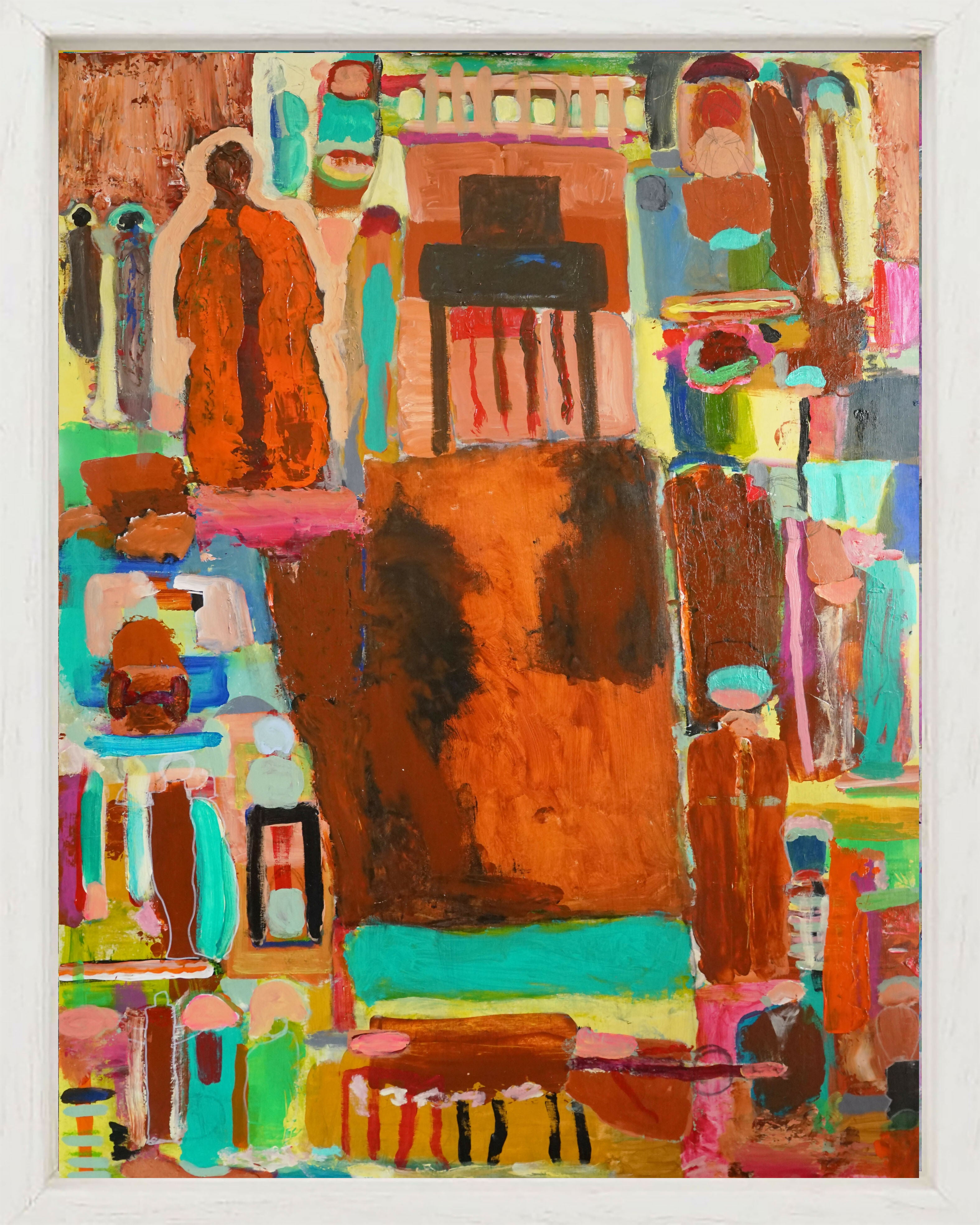 Abstract Acrylic Art Contemporary Sacrifice my bad habits 5 Geert Lemmers