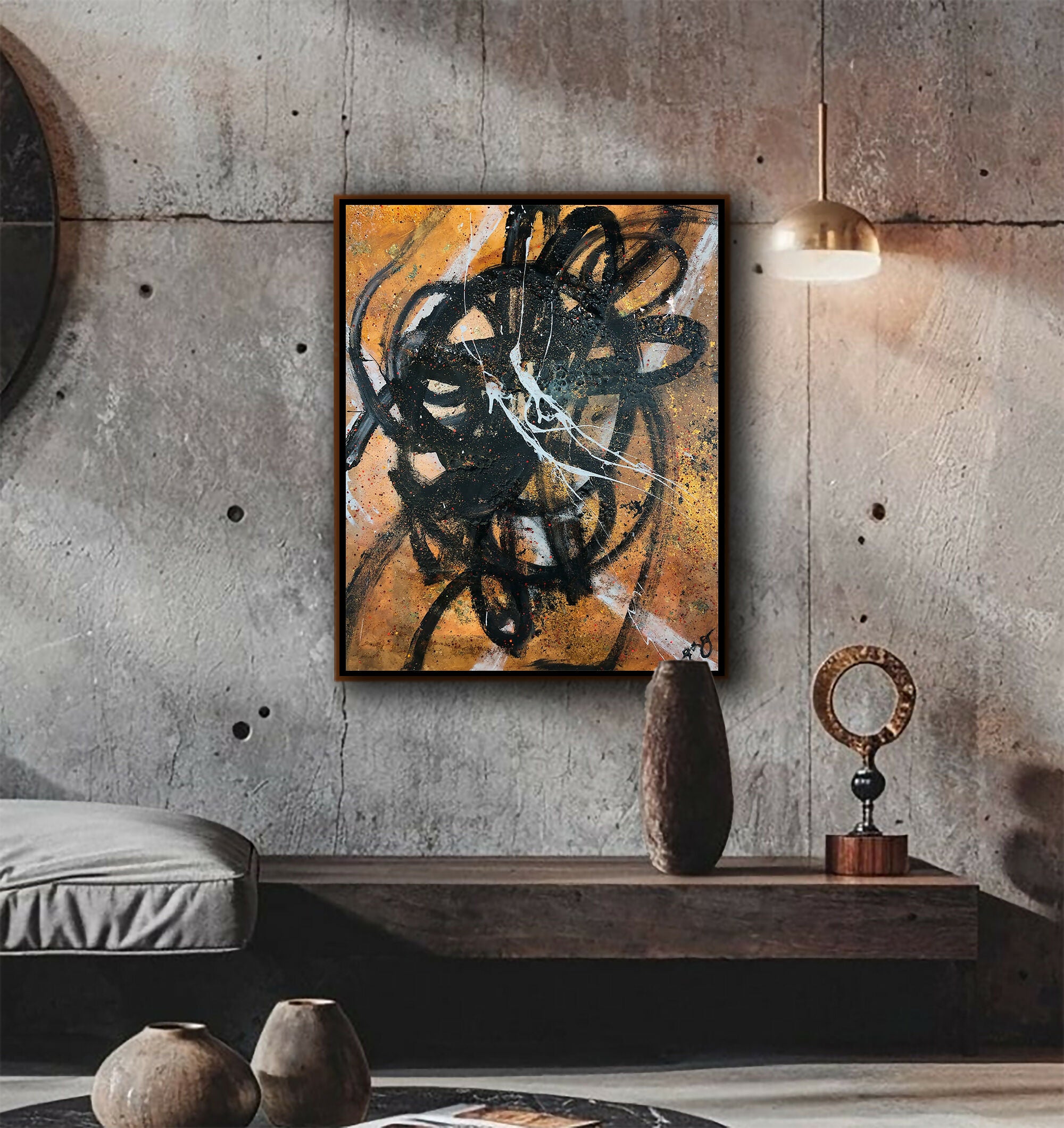 Abstract Acrylic Contemporary cypher 5 Jason Lincoln Jeffers