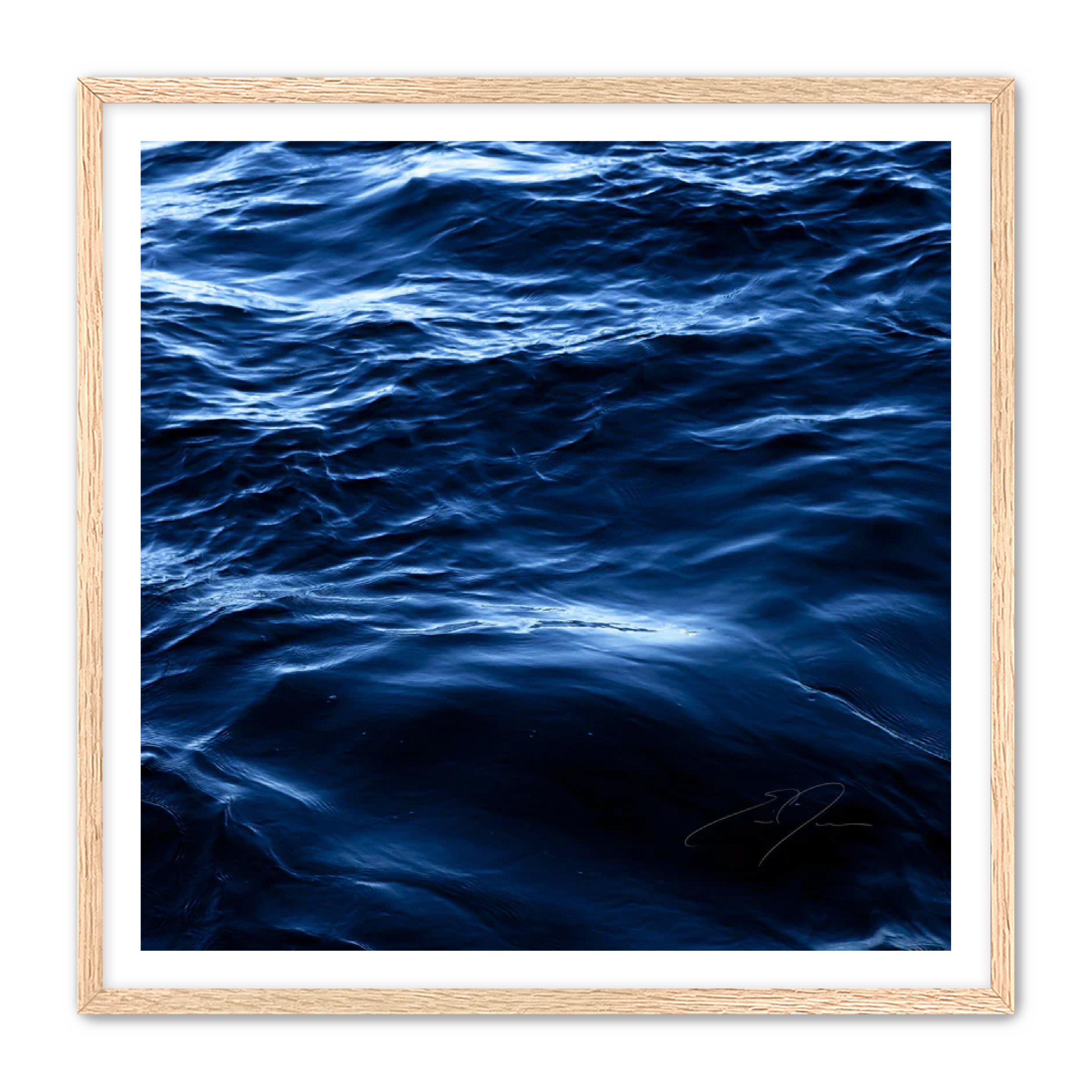 Art Contemporary Photography Prints Seascape 'Water, No.10' Eric C. Jackson Studio