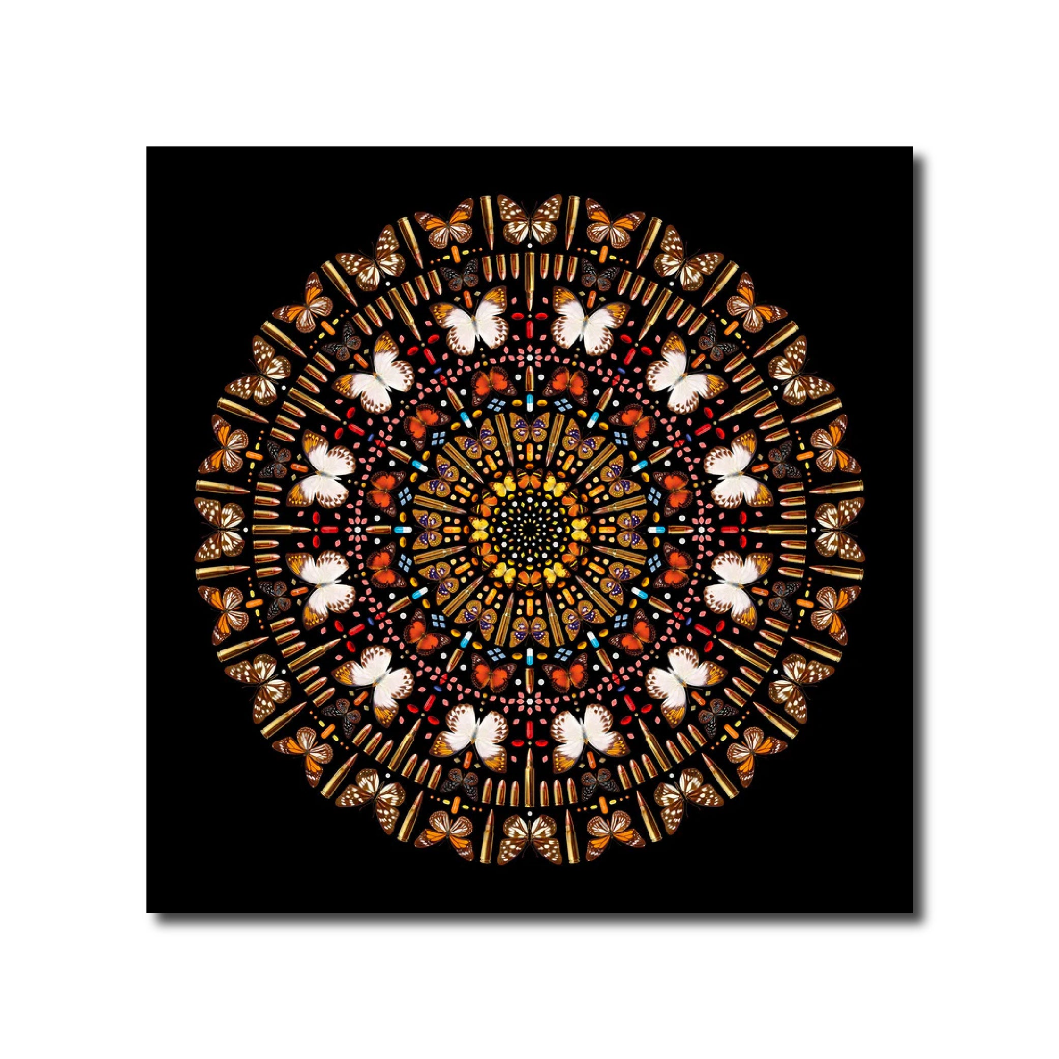 Contemporary 'COMPLEX MANDALA' - Giclée Print Iain Cadby