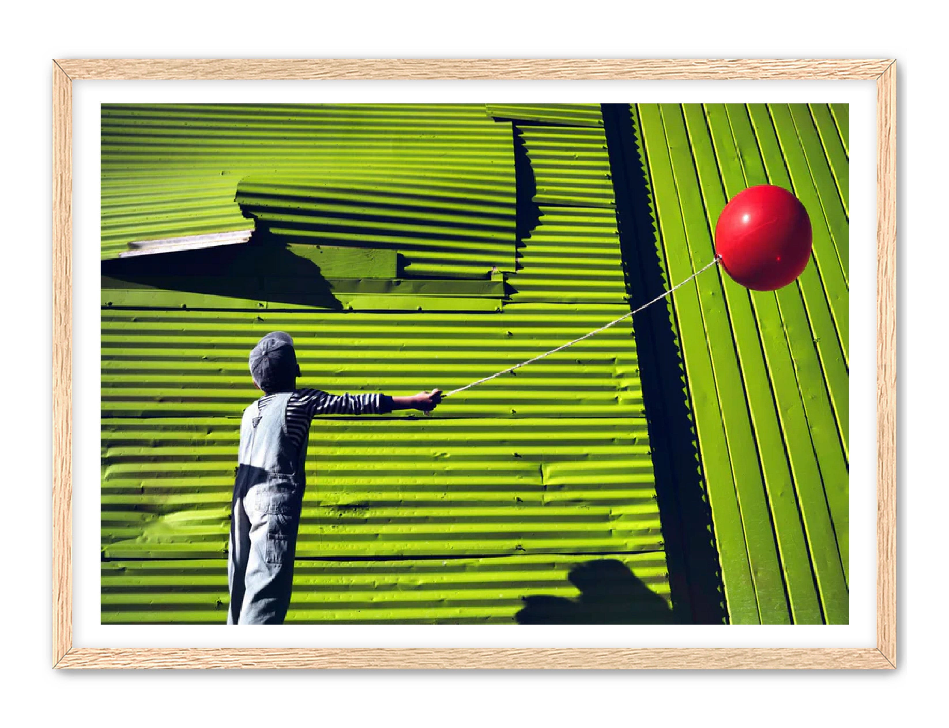 Photography Prints 'Red Balloon II' Reed Decker