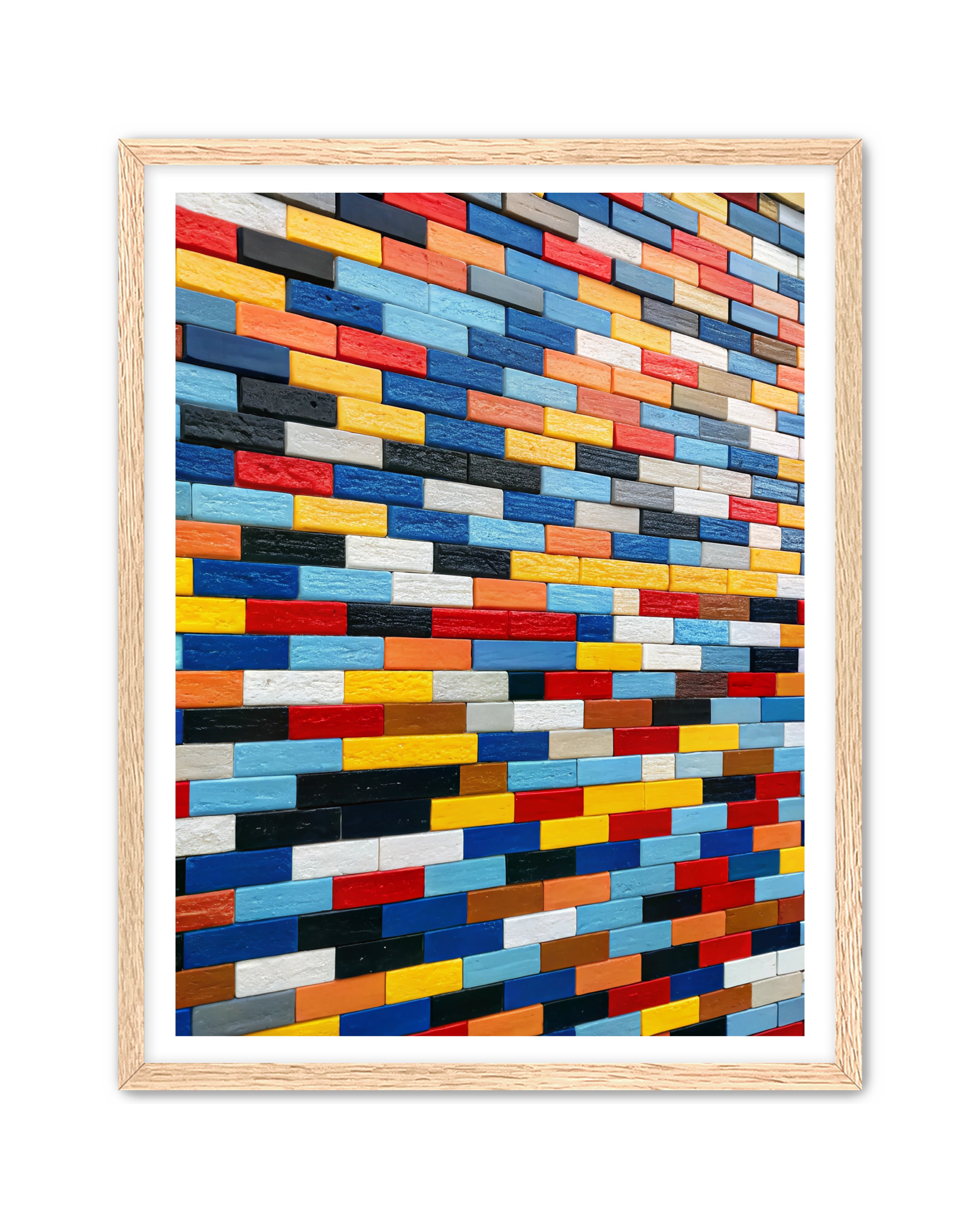 Abstract Prints 'Wall of Kinetic Dreams' Apricus Art Collection