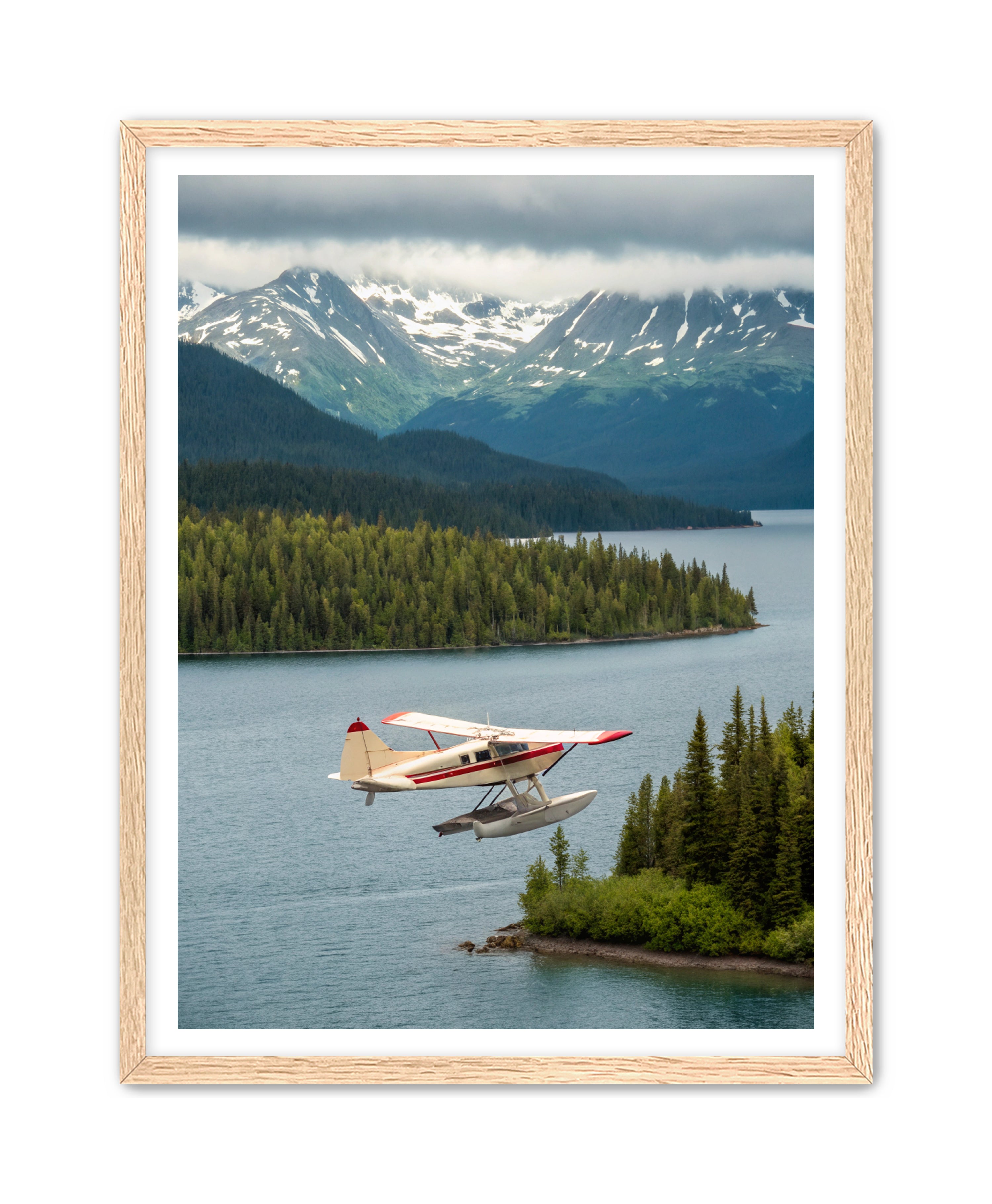 Apricus Prints 'Alaska Taxi' Apricus Art Collection