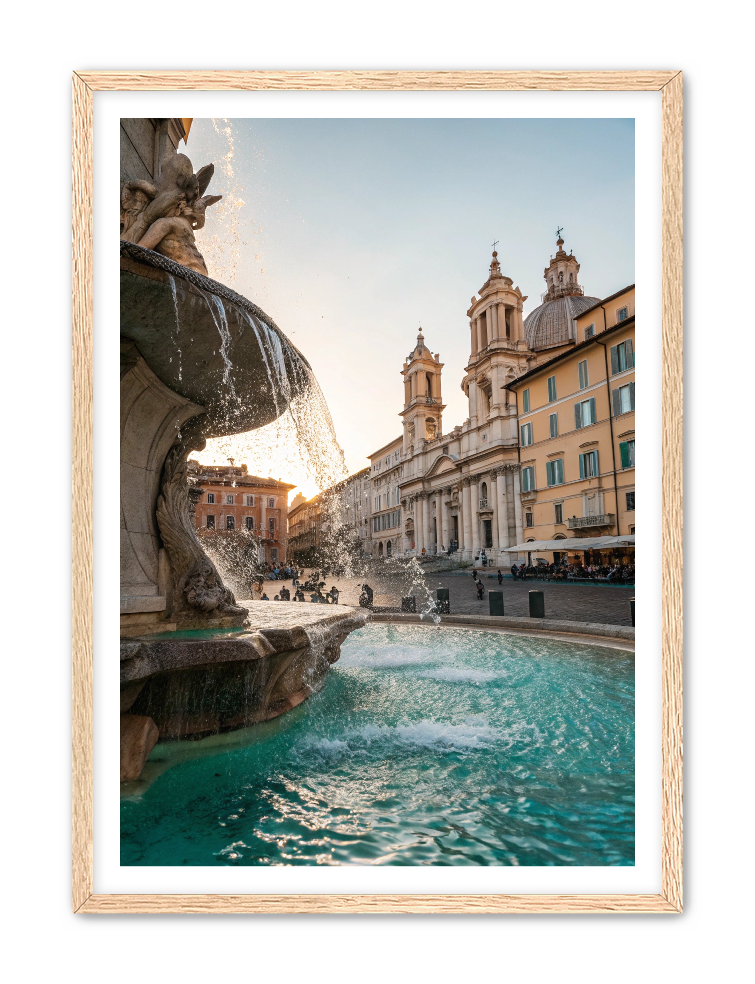 Apricus Prints 'Fountain of Charm' Apricus Art Collection