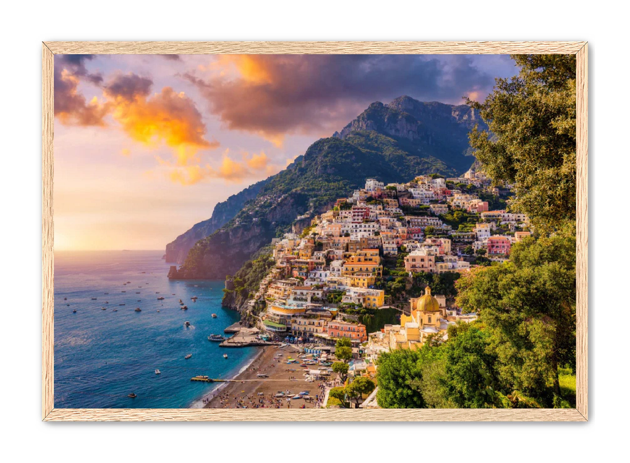 Apricus Prints 'POSITANO'S GLOW' Apricus Art Collection