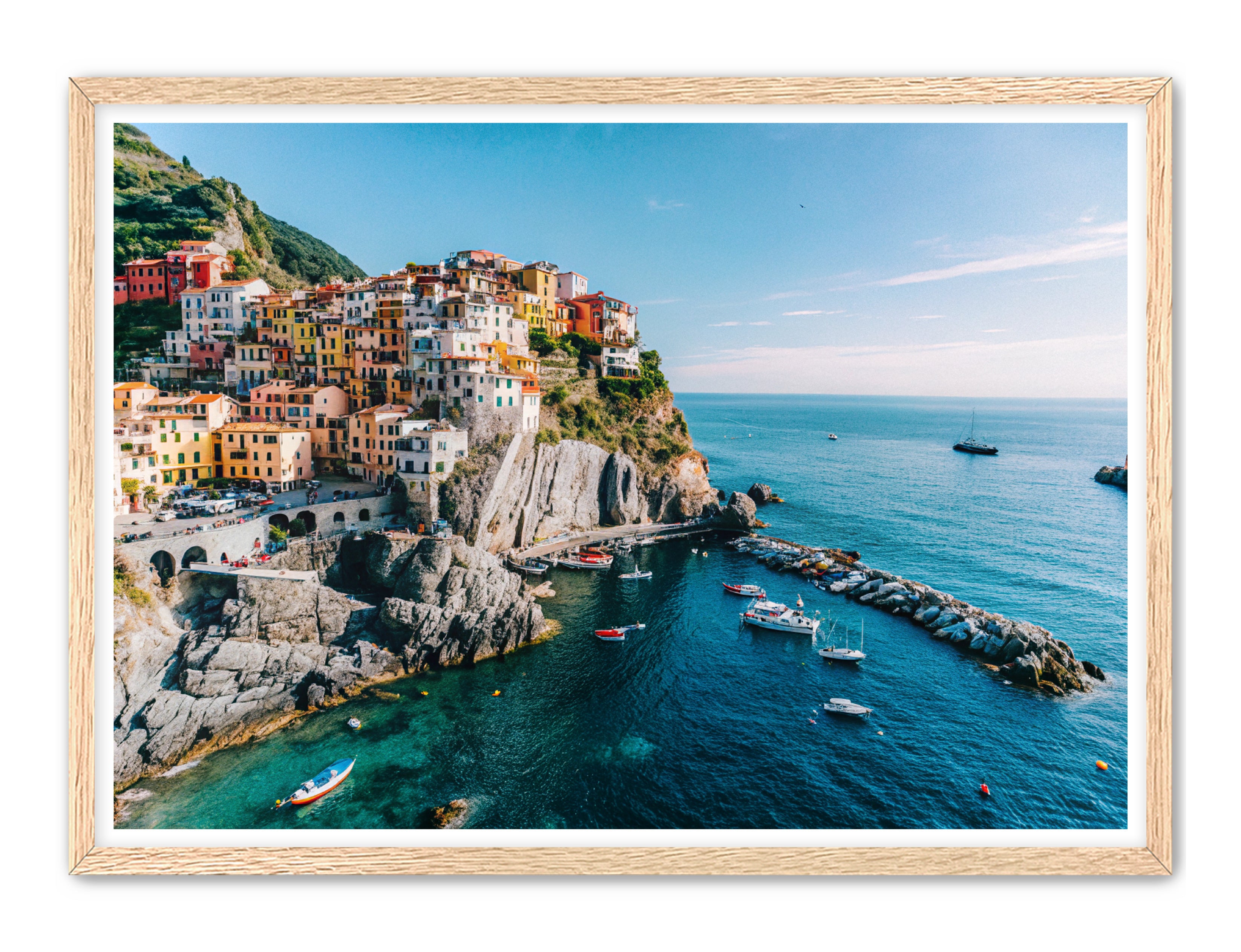 Apricus Prints La Bella Vita 'Italian Harbor' Apricus Art Collection