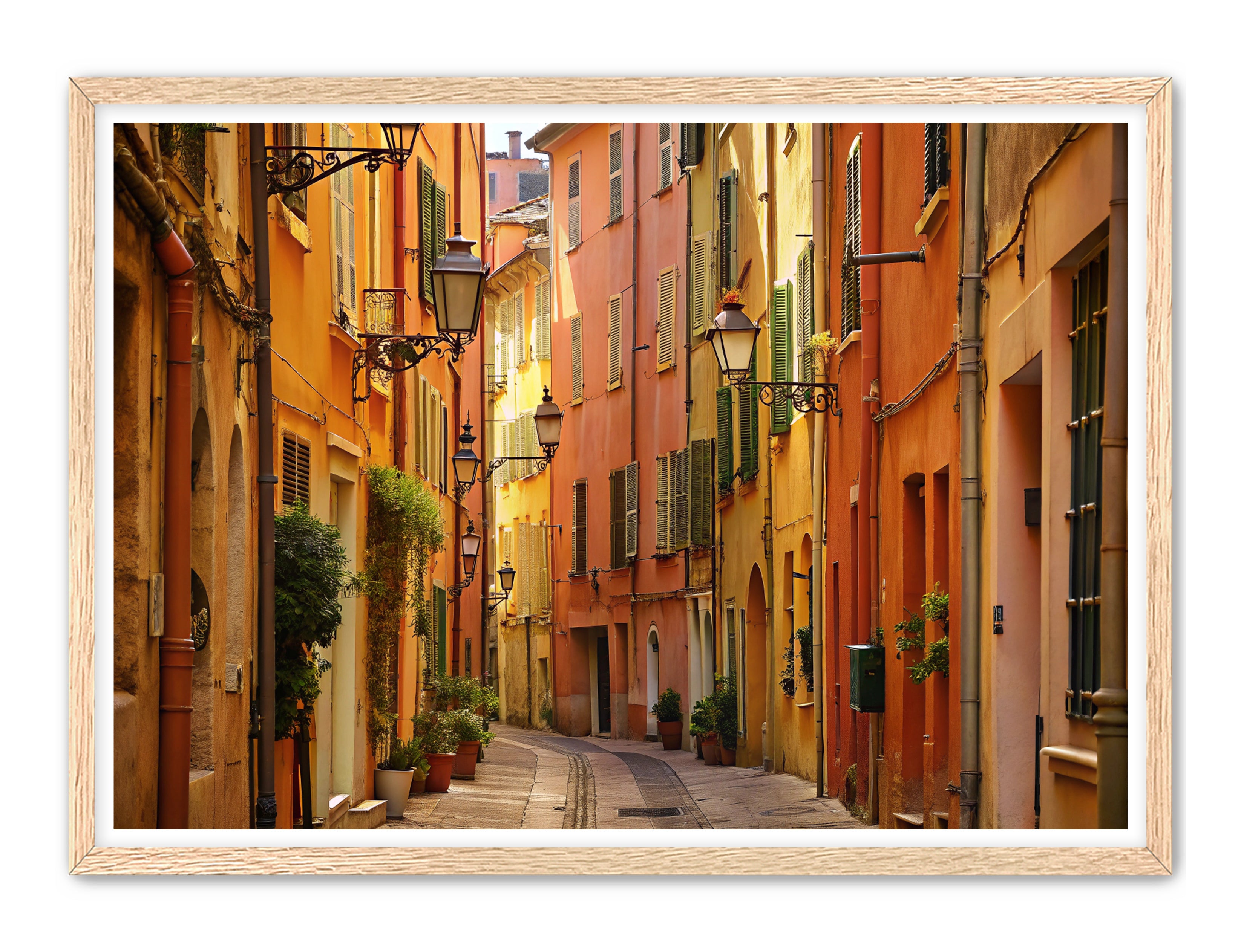 Apricus Prints La Bella Vita 'Riviera Alley' Apricus Art Collection