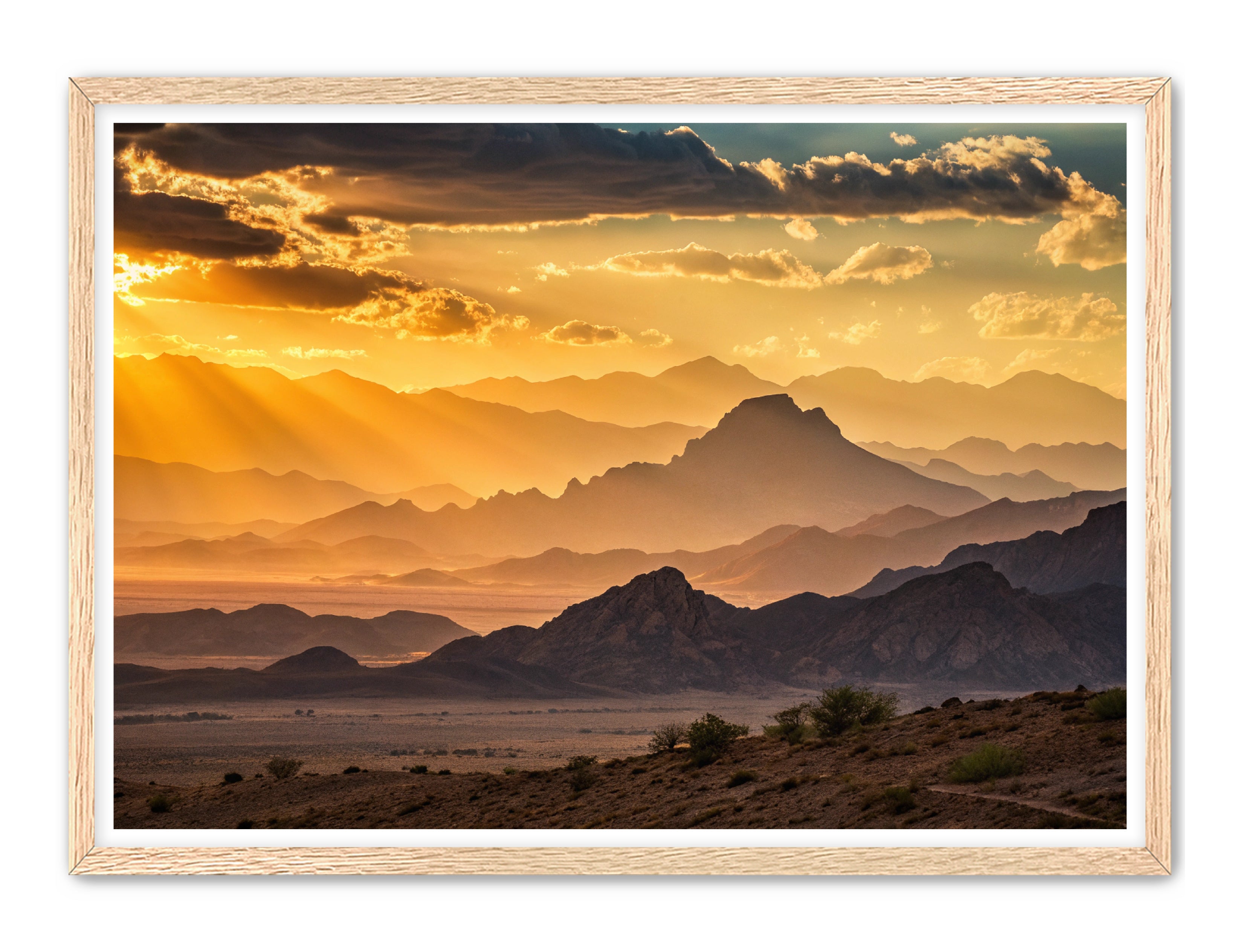 Apricus Prints 'Embers of the Arid Horizon' Apricus Art Collection