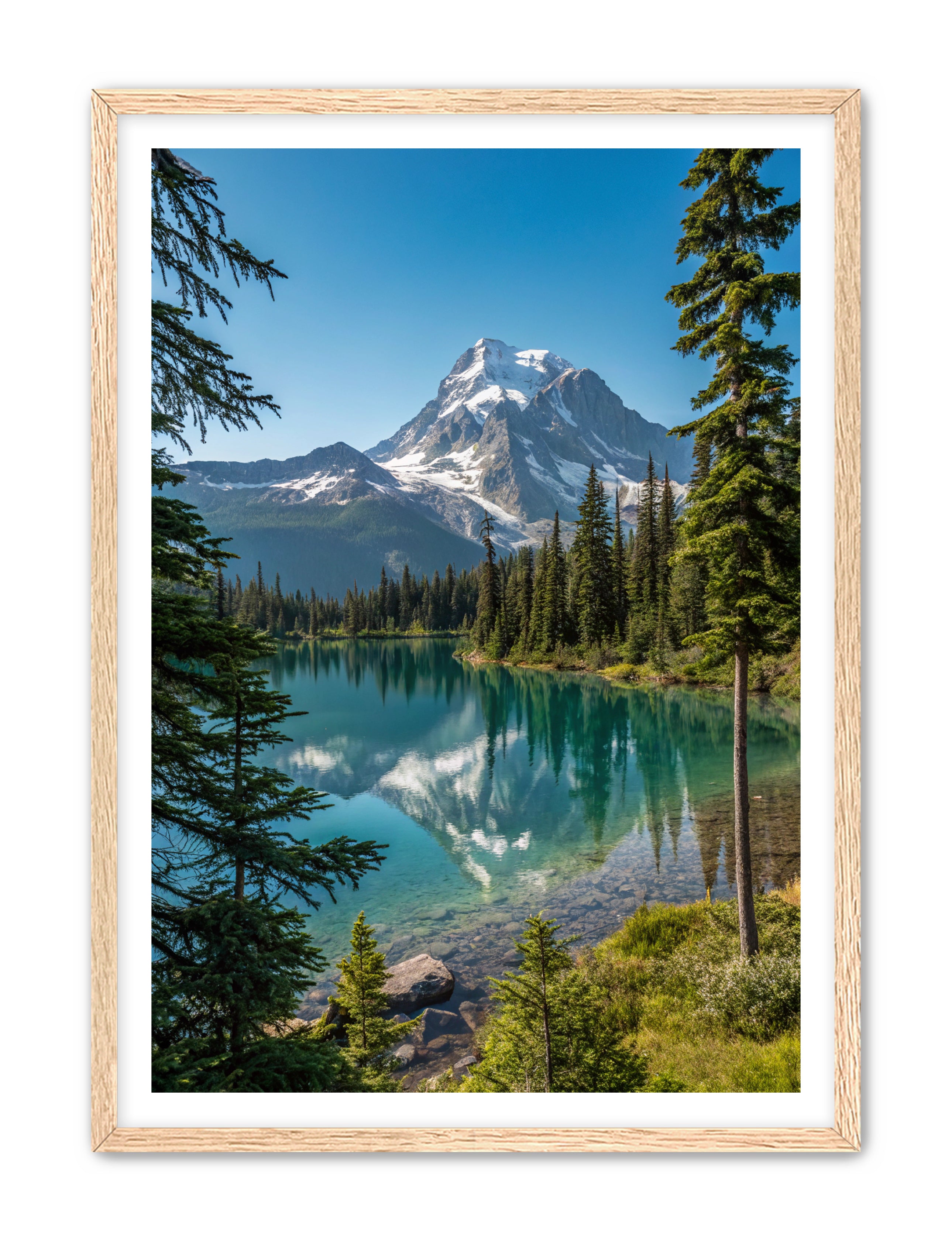 Apricus Prints 'Mirror of the Peak' Apricus Art Collection