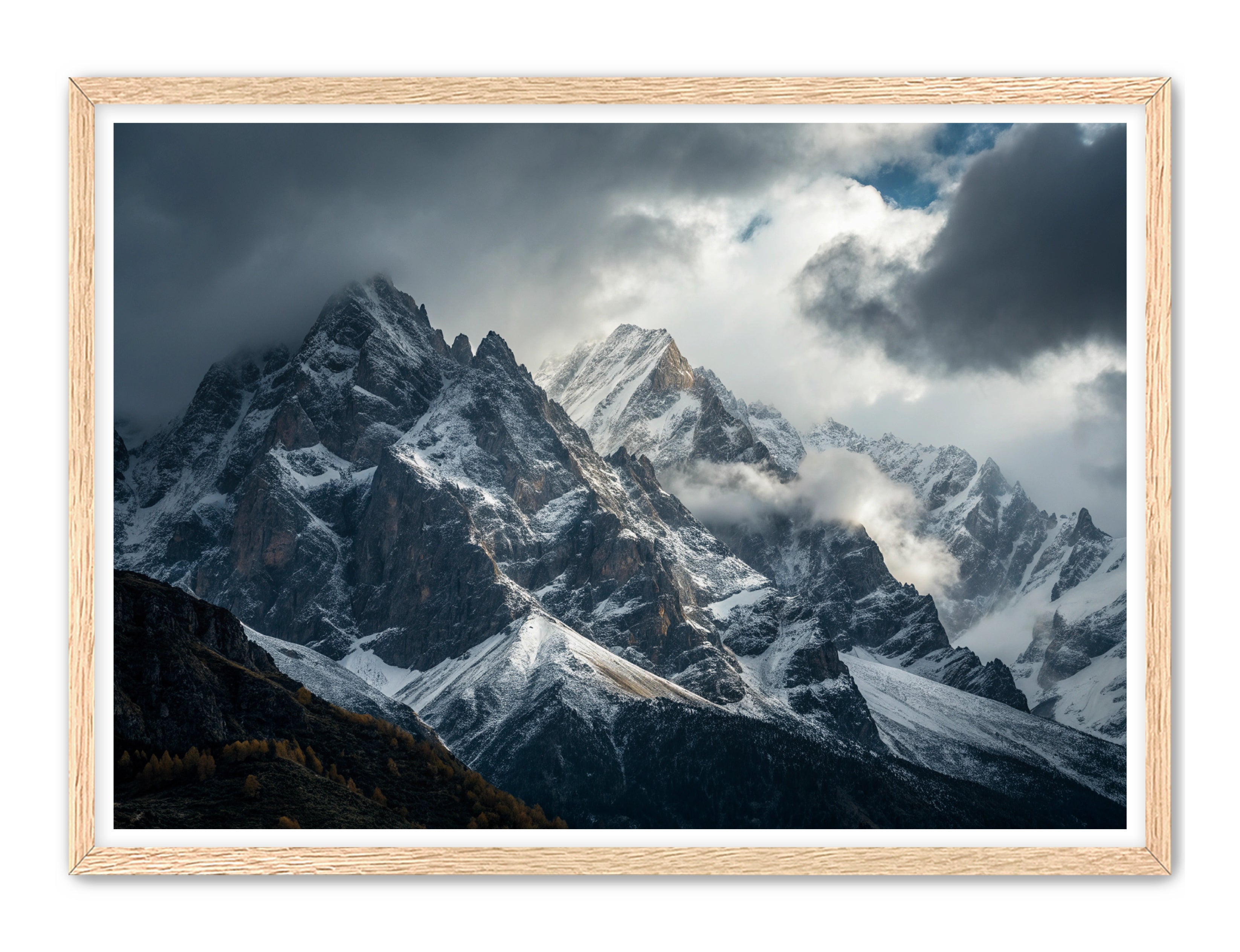 Apricus Prints 'Tempest Over the Peak' Apricus Art Collection