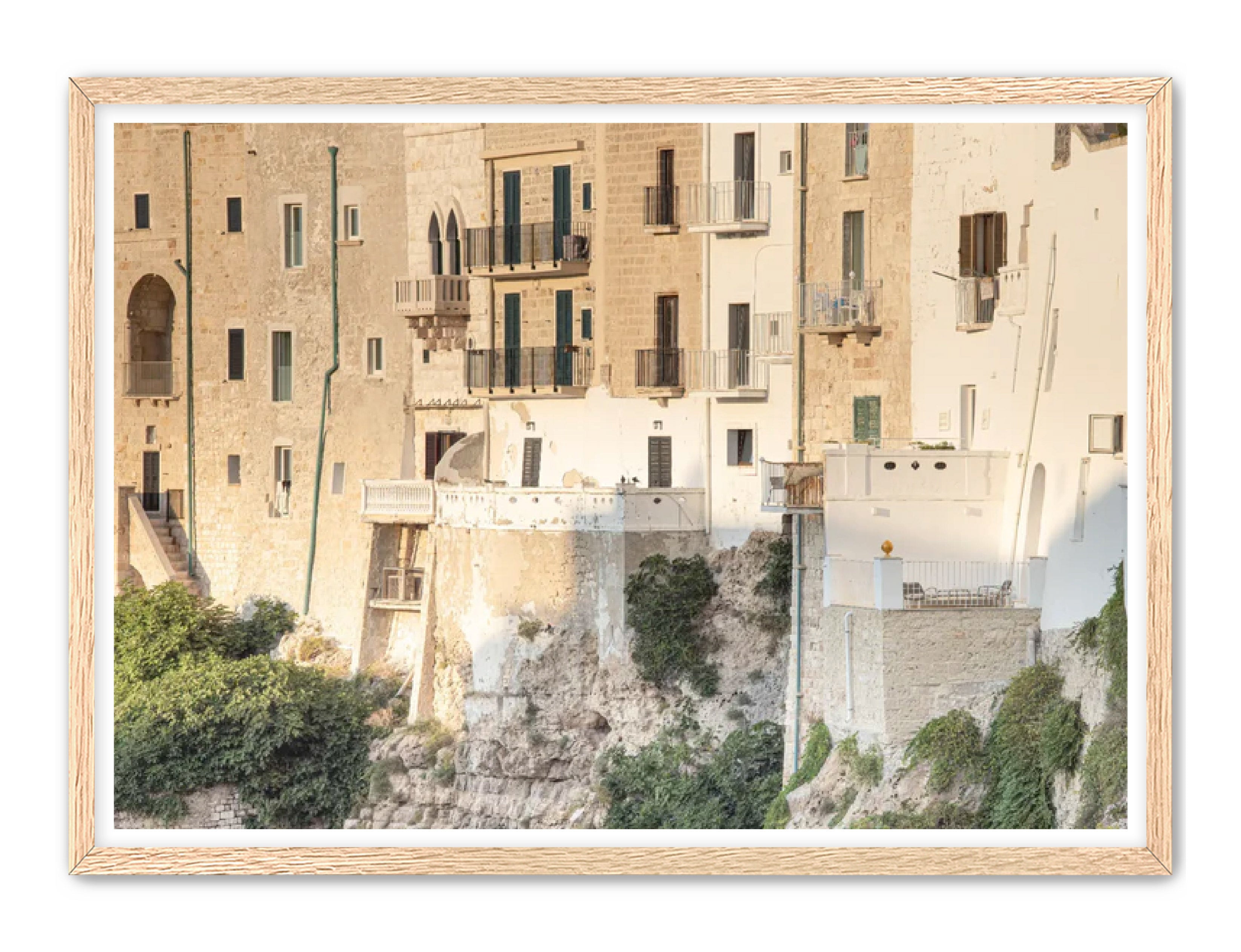 photography Prints 'FACADE OF POLIGNANO' Erin Rudzinski