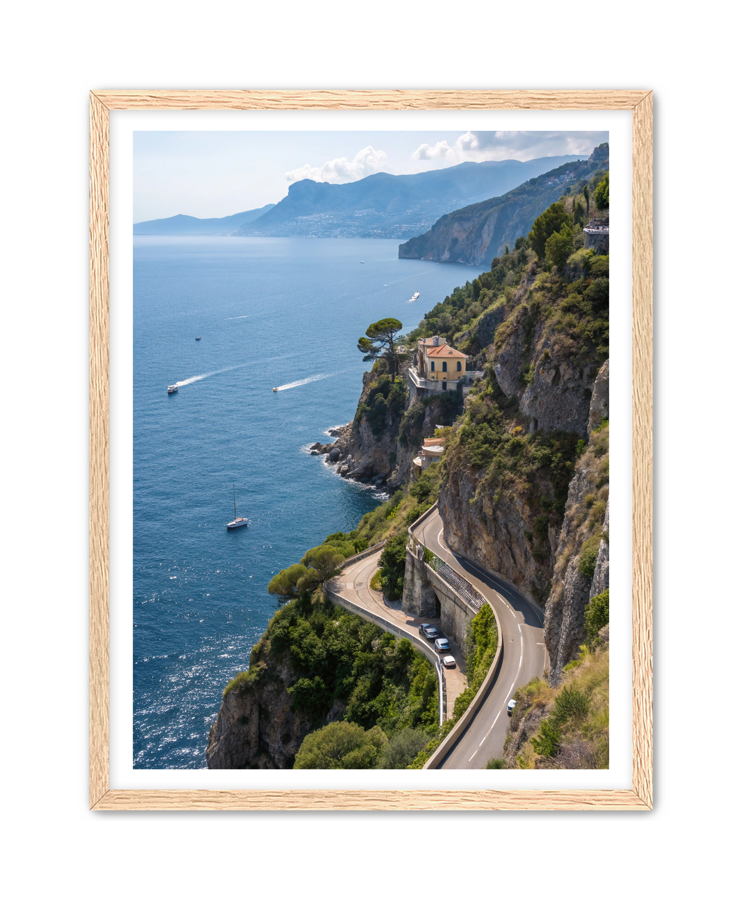 Apricus Prints 'Ribbon of the Amalfi' Apricus Art Collection