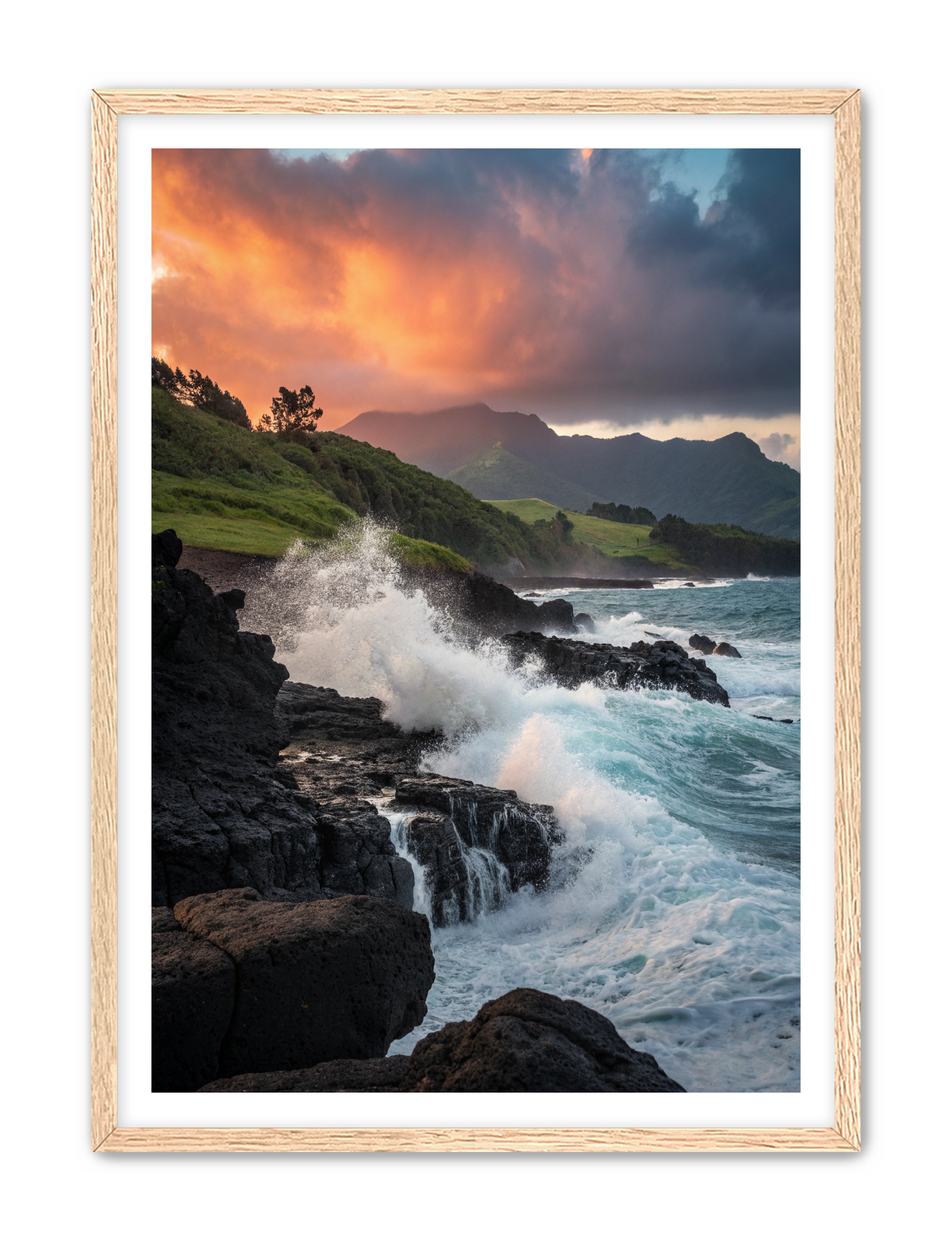 Apricus Prints Beaches 'Love on the Rocks' Apricus Art Collection