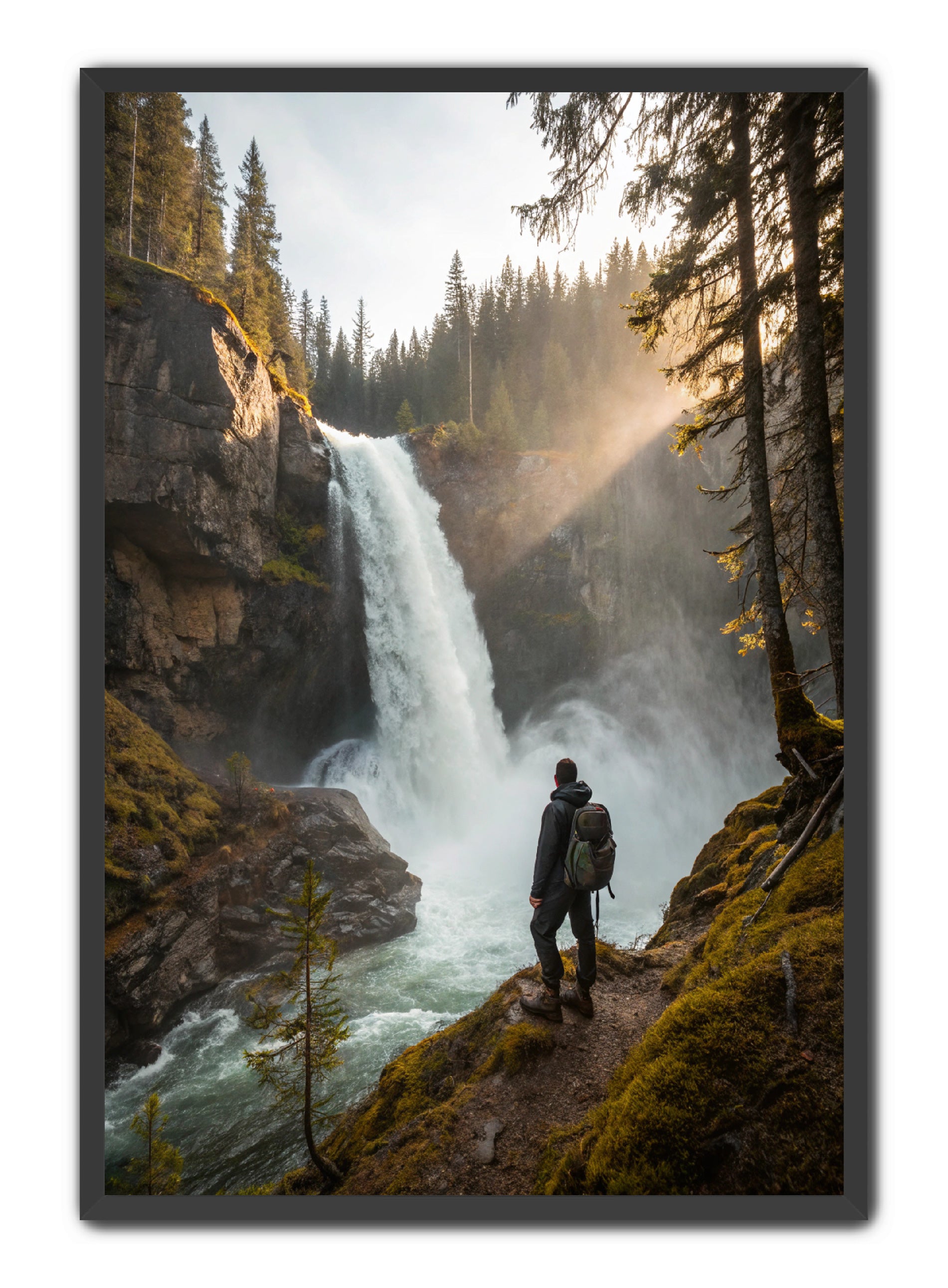 Apricus Prints 'Lost in the Falls' Apricus Art Collection