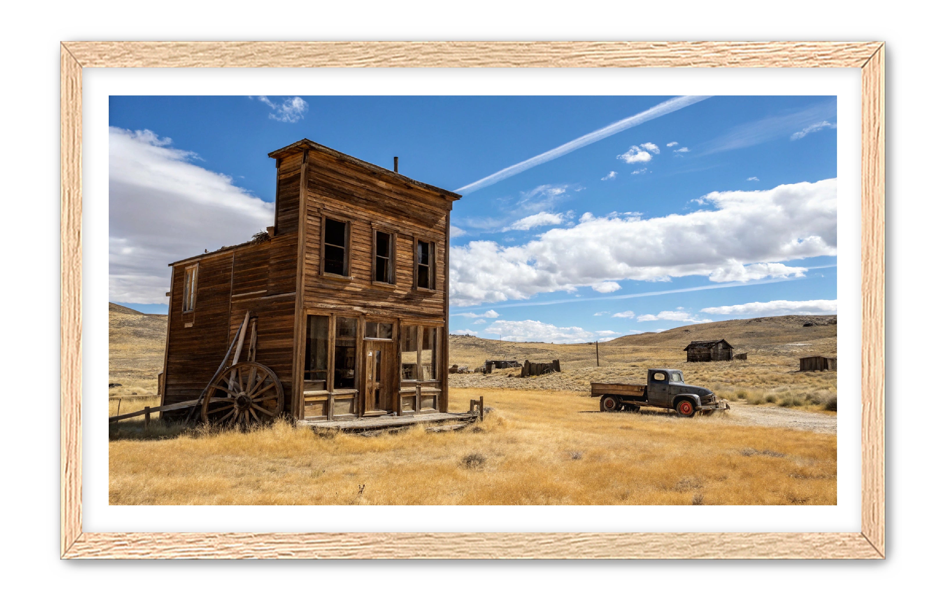 Apricus Prints Vaquero 'Ghost Town Blues' Apricus Art Collection