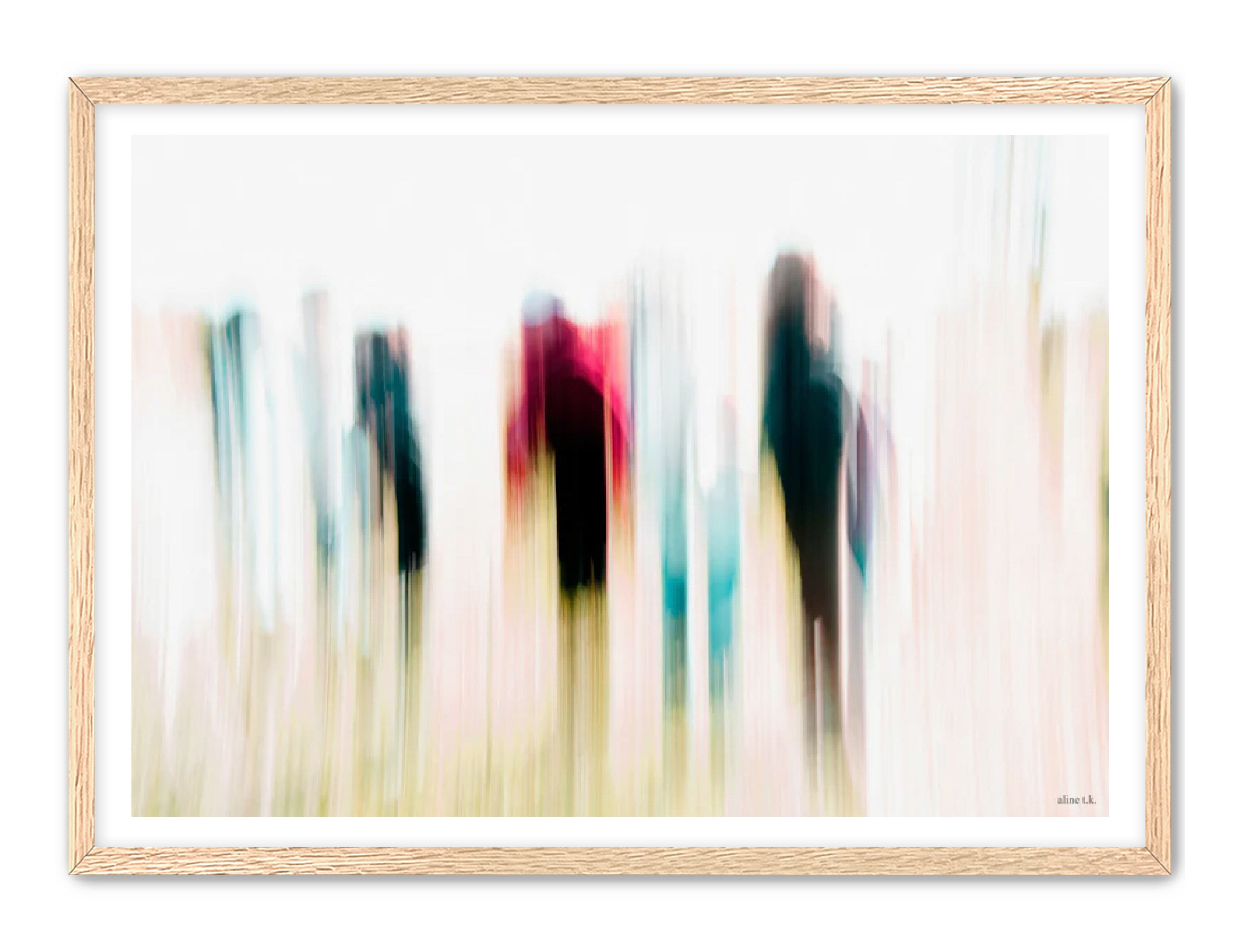 Abstract Photography Prints 'Friends' Aline Karagozlu