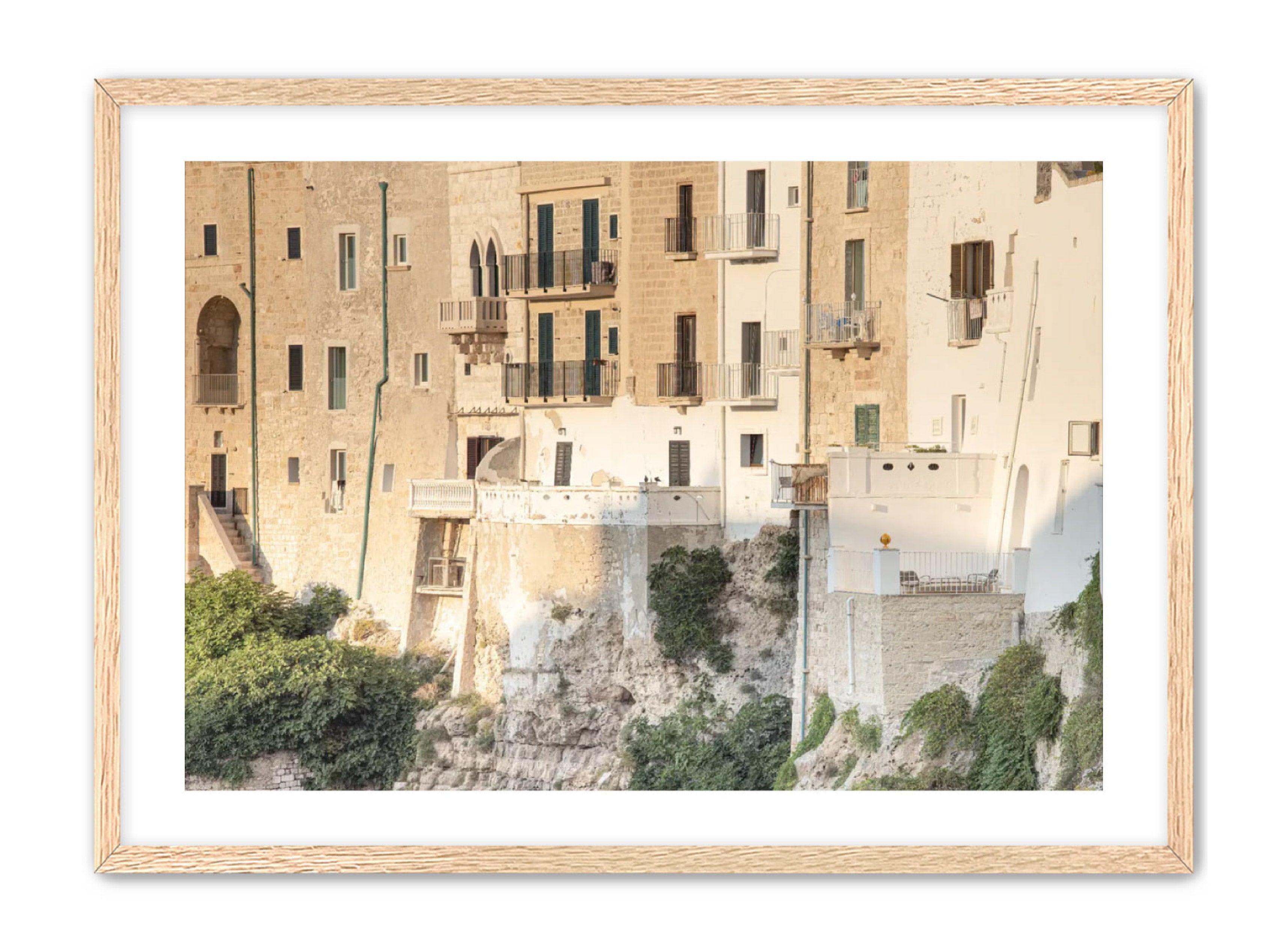 photography Prints 'FACADE OF POLIGNANO' Erin Rudzinski