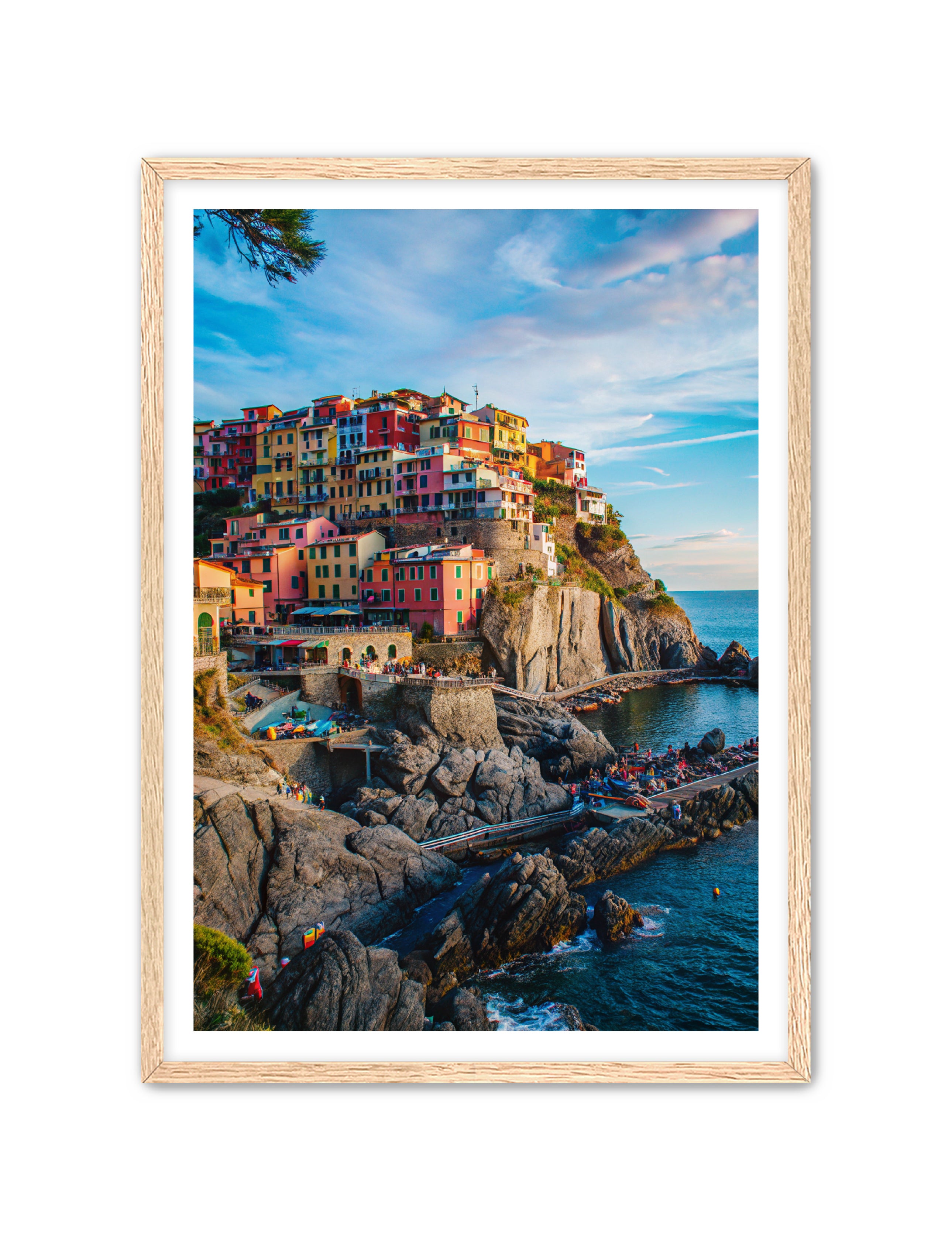 Apricus Prints La Bella Vita 'Cliffside Charm' Apricus Art Collection