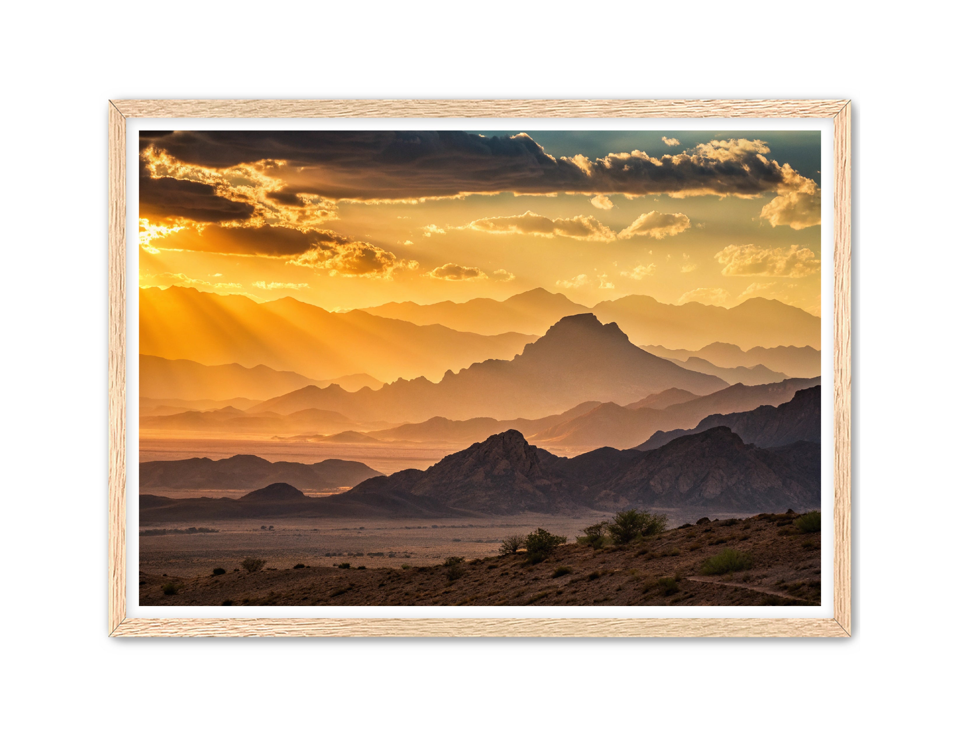 Apricus Prints 'Embers of the Arid Horizon' Apricus Art Collection