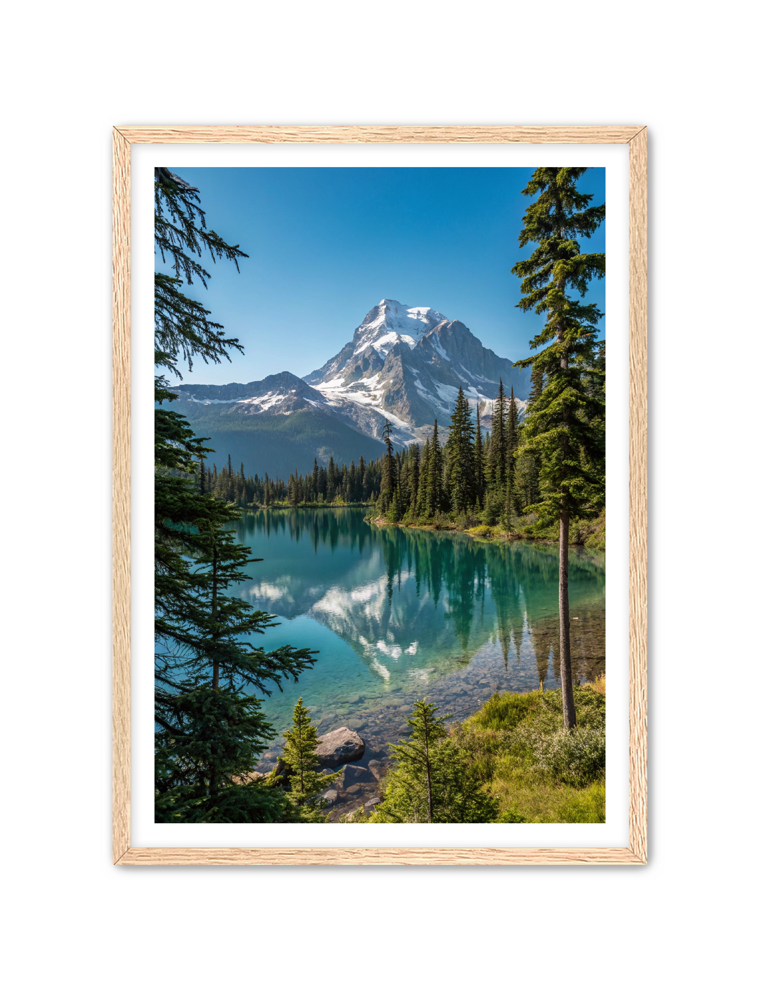 Apricus Prints 'Mirror of the Peak' Apricus Art Collection