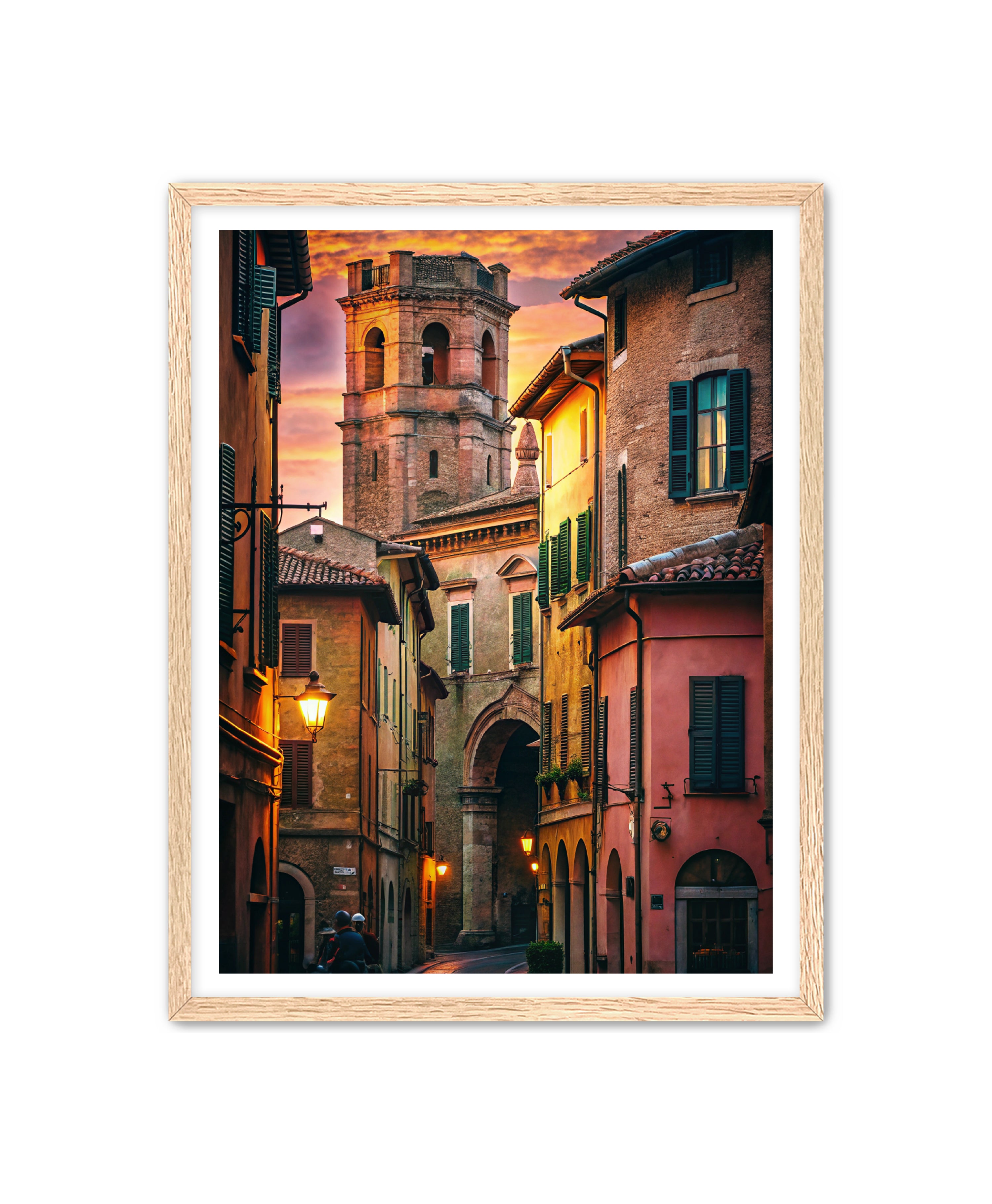 Apricus Prints La Bella Vita 'Golden Firenze' Apricus Art Collection