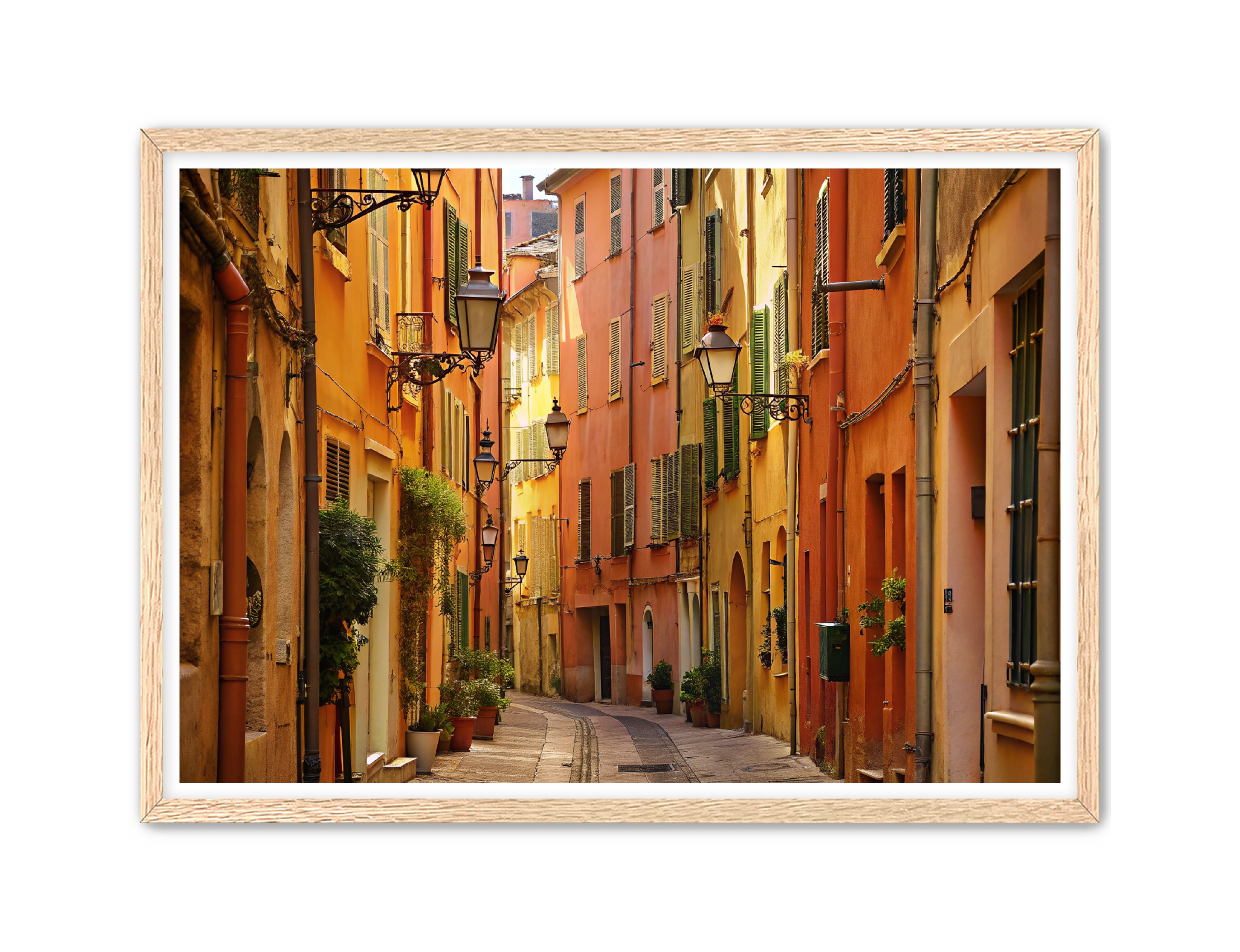 Apricus Prints La Bella Vita 'Riviera Alley' Apricus Art Collection