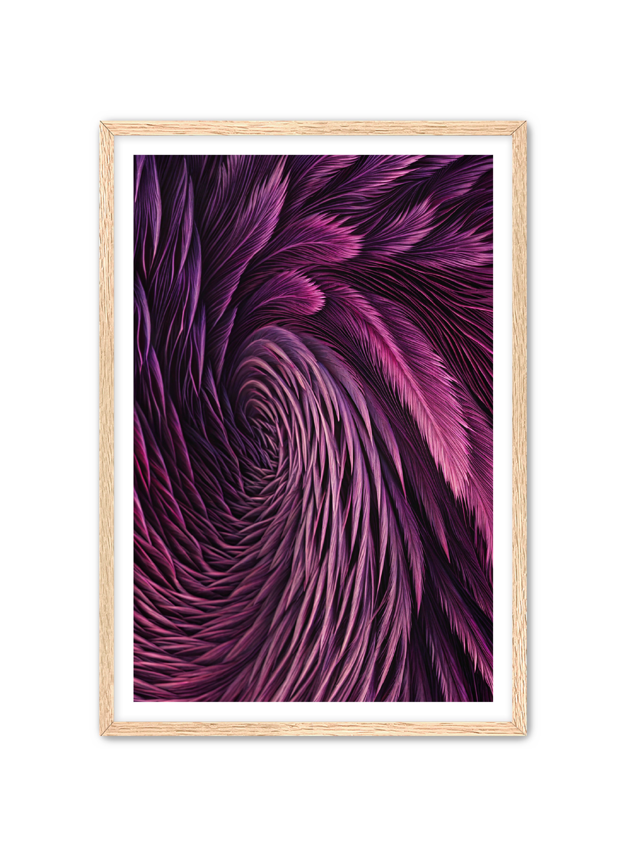 Abstract Prints 'Infinite Ripple' Apricus Art Collection