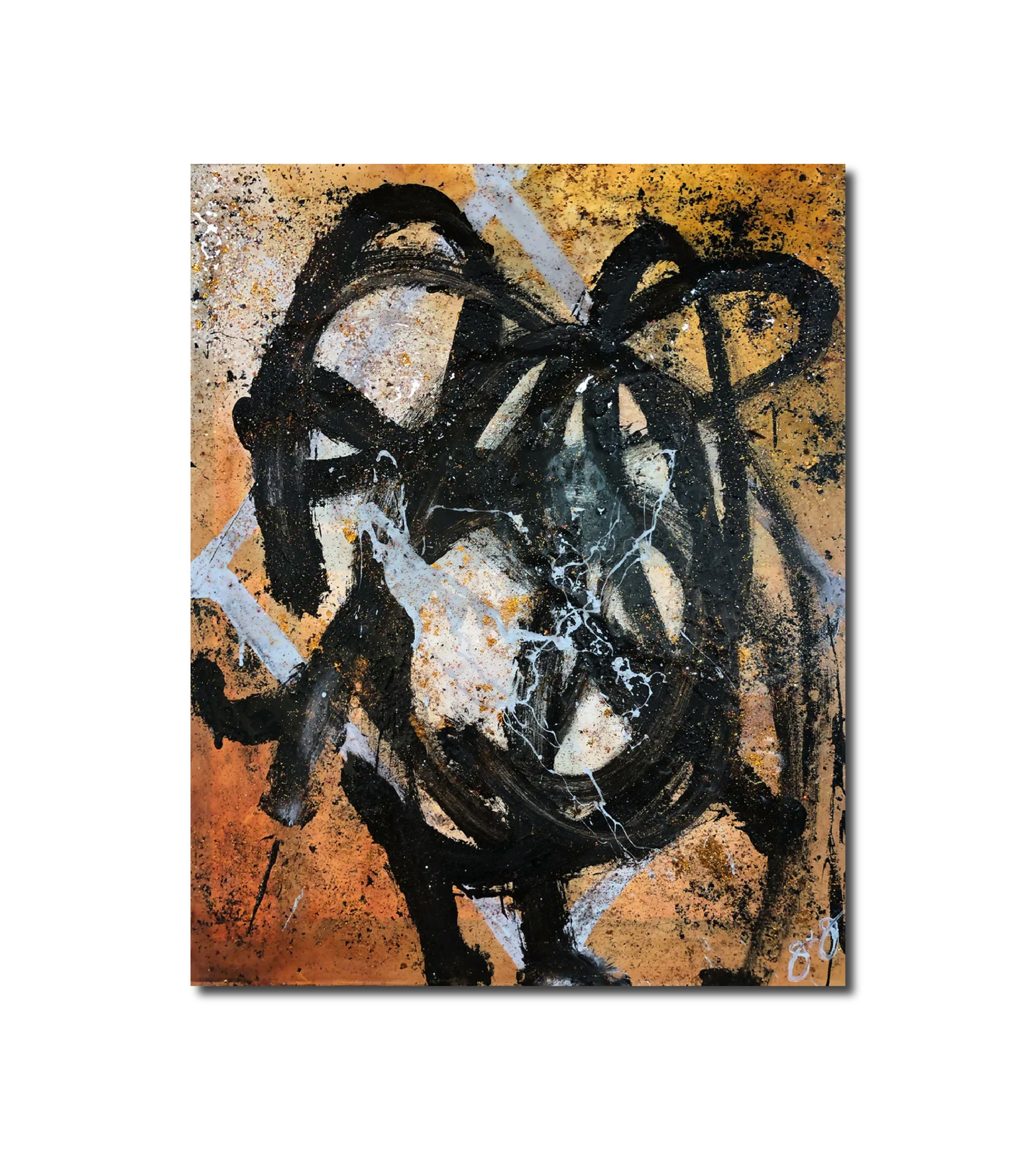 Abstract Acrylic Art Contemporary cypher 1 Jason Lincoln Jeffers