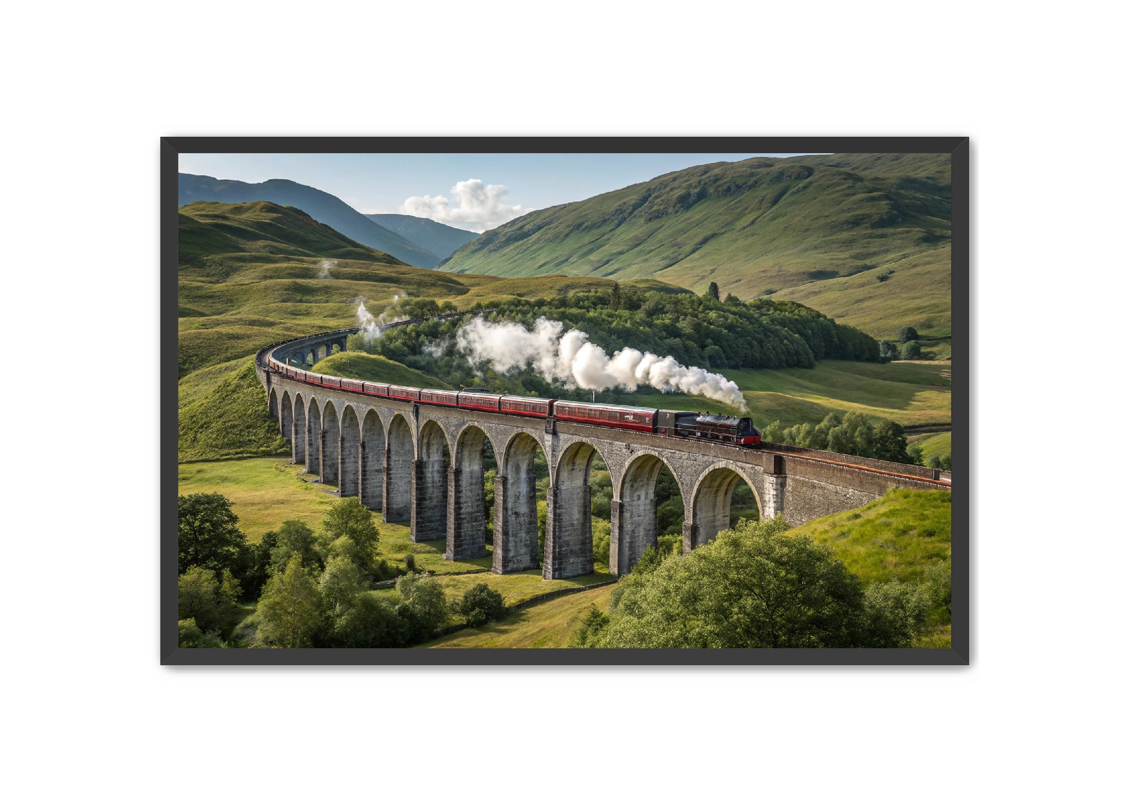 Apricus Prints 'Highland Express' Apricus Art Collection