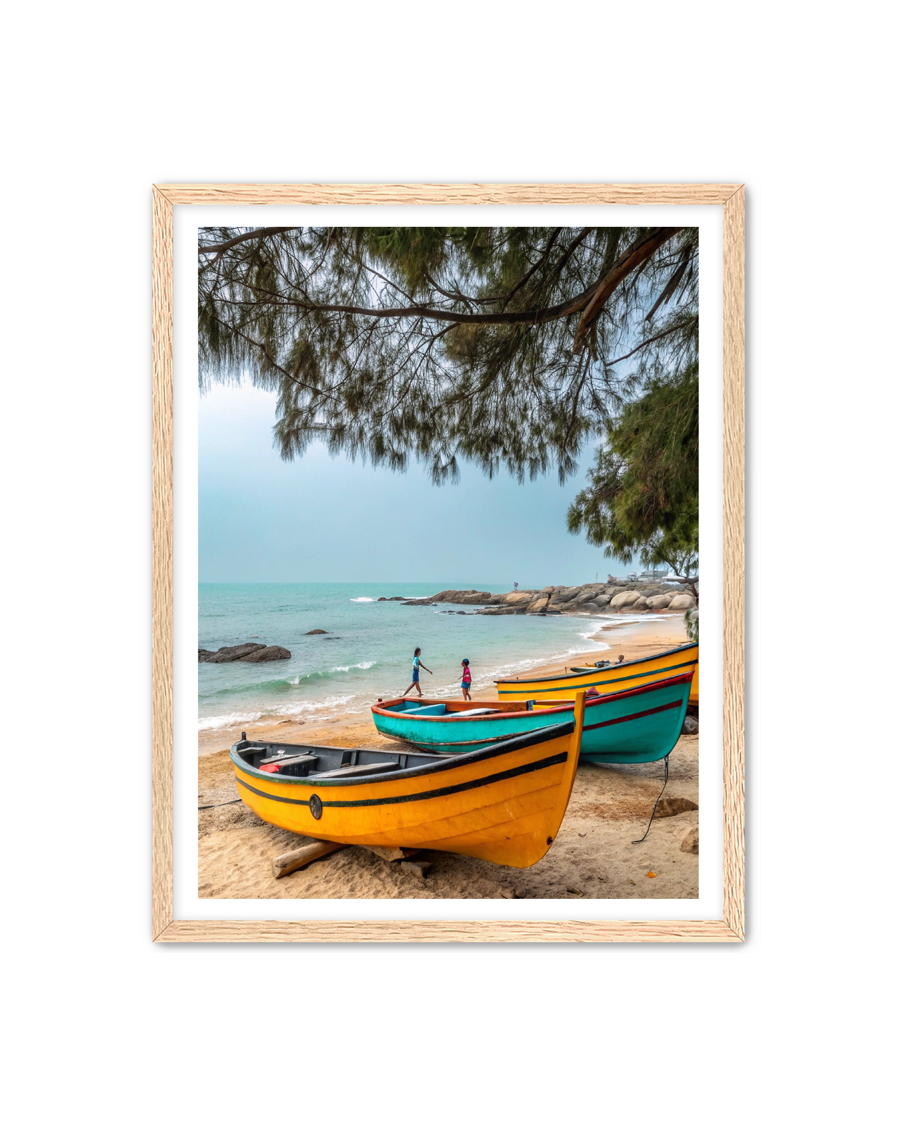 Apricus Prints Beaches 'Serenade of the Sea' Apricus Art Collection