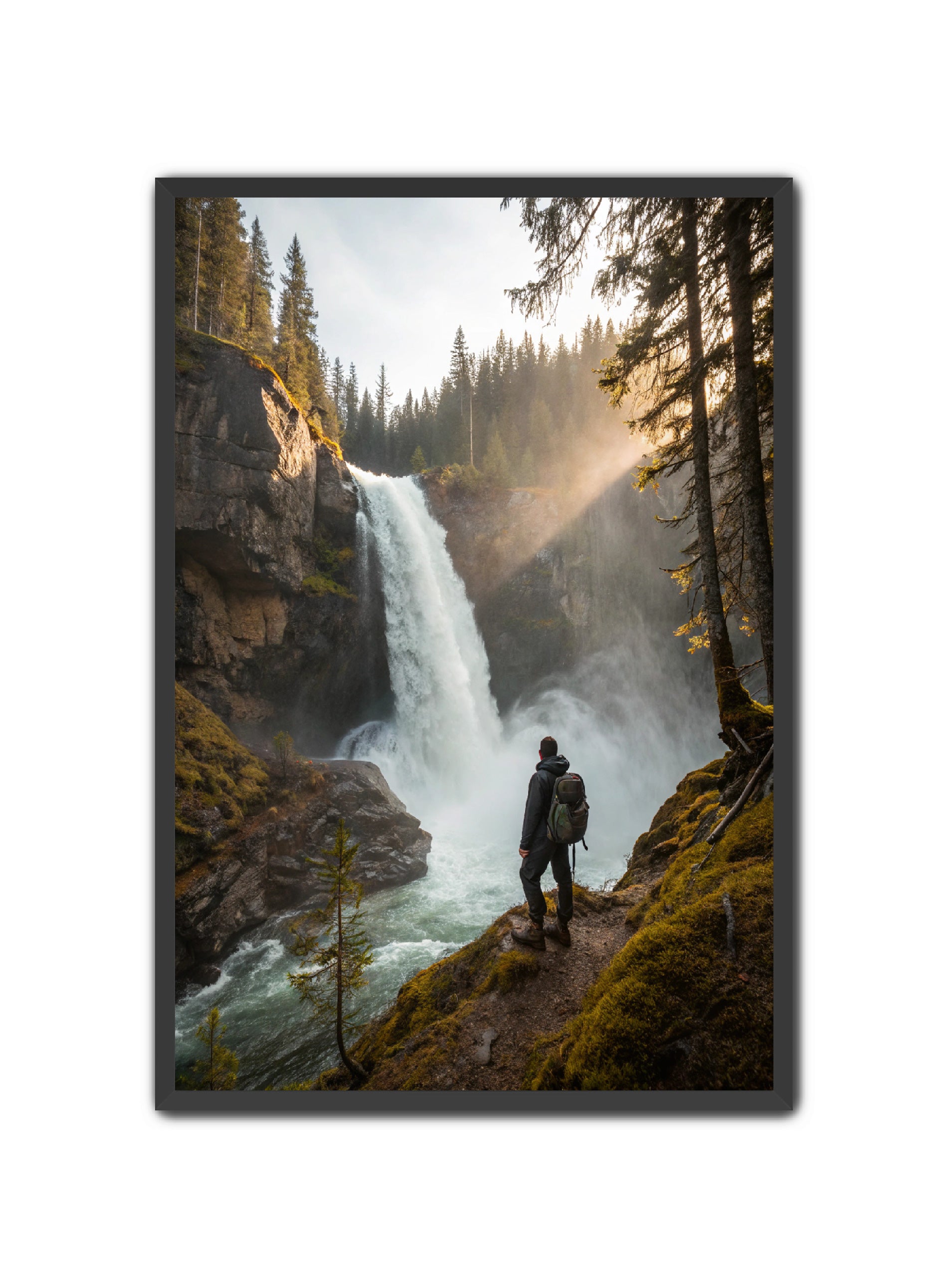 Apricus Prints 'Lost in the Falls' Apricus Art Collection