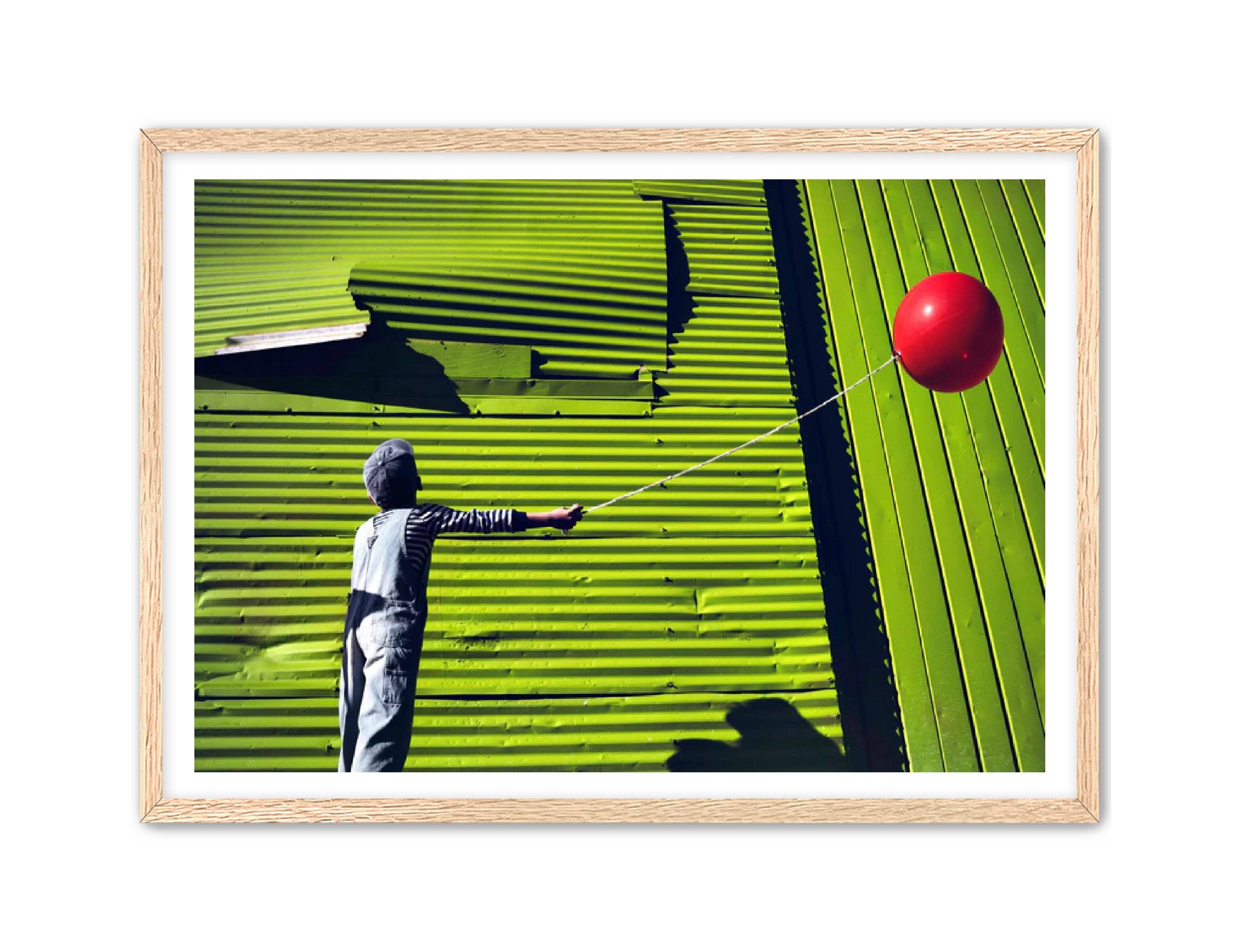 Photography Prints 'Red Balloon II' Reed Decker