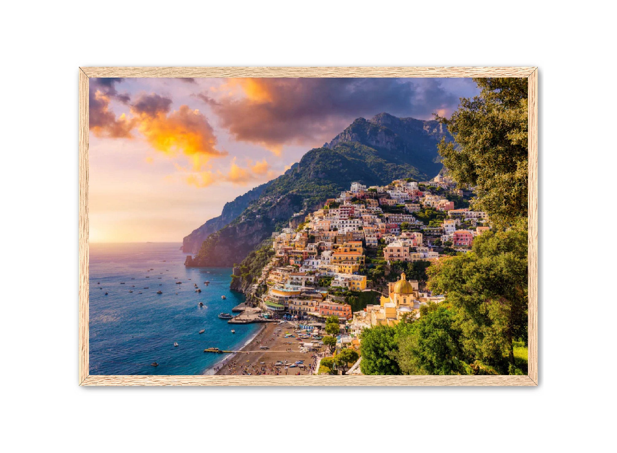 Apricus Prints 'POSITANO'S GLOW' Apricus Art Collection